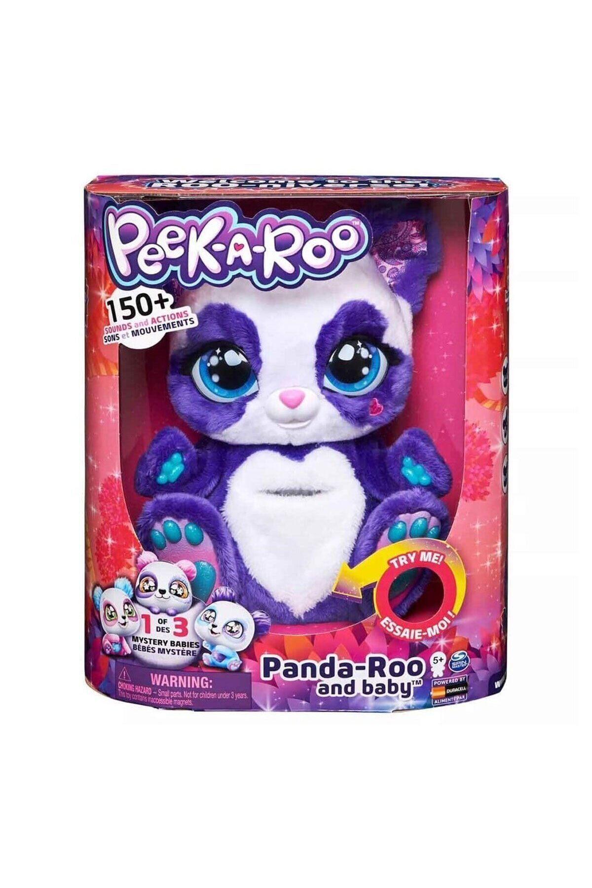 Aymir Ticaret 60420 İnteraktif Peluş Panda Peef-a-ROO