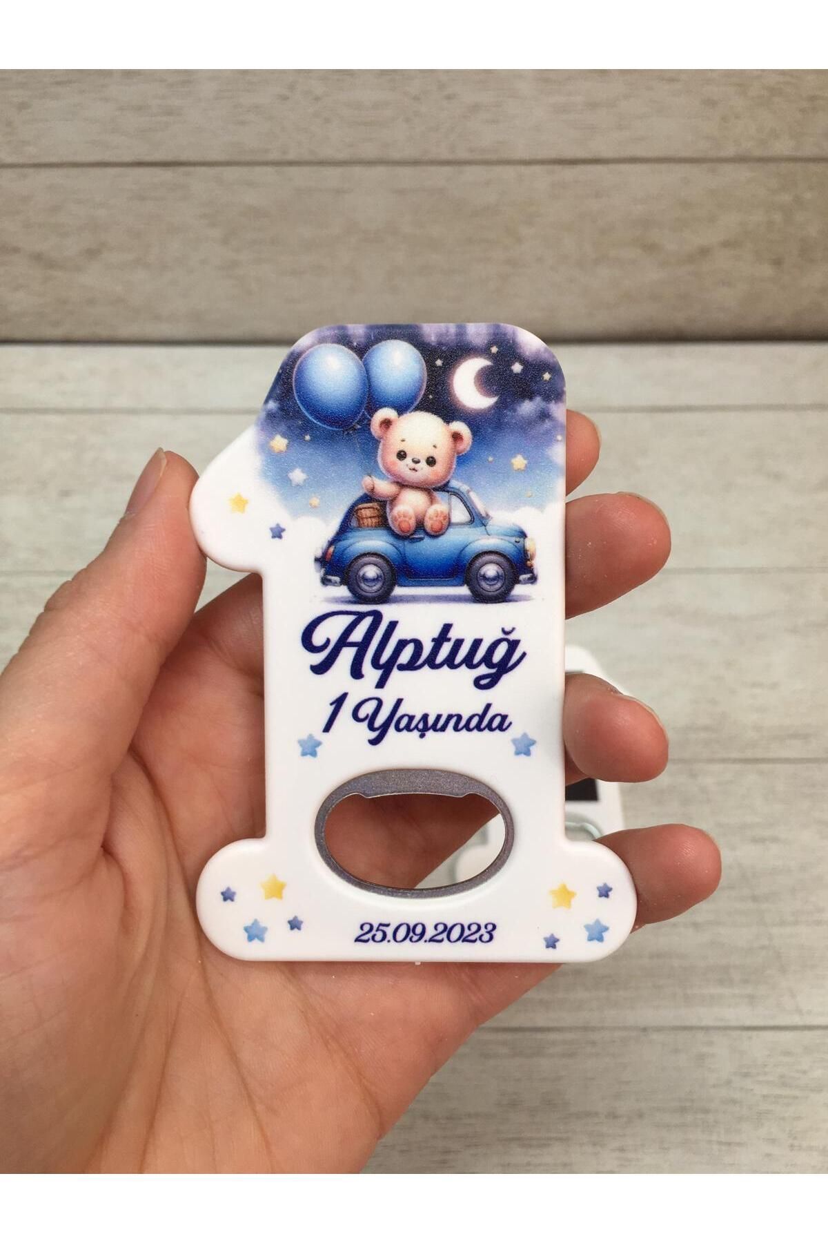 Pi Dekorasyon 25 Adet Bir Magnet Açacak Yeni Doğan, Doğum Günü, Sünnet, Nişan, Söz, Ayıcıklı Model