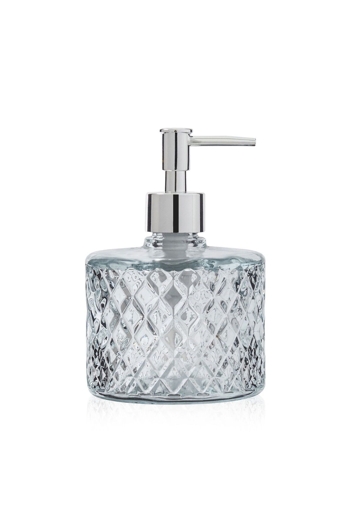MATMEL Design Kristal Cam Sıvı Sabunluk - Şeffaf