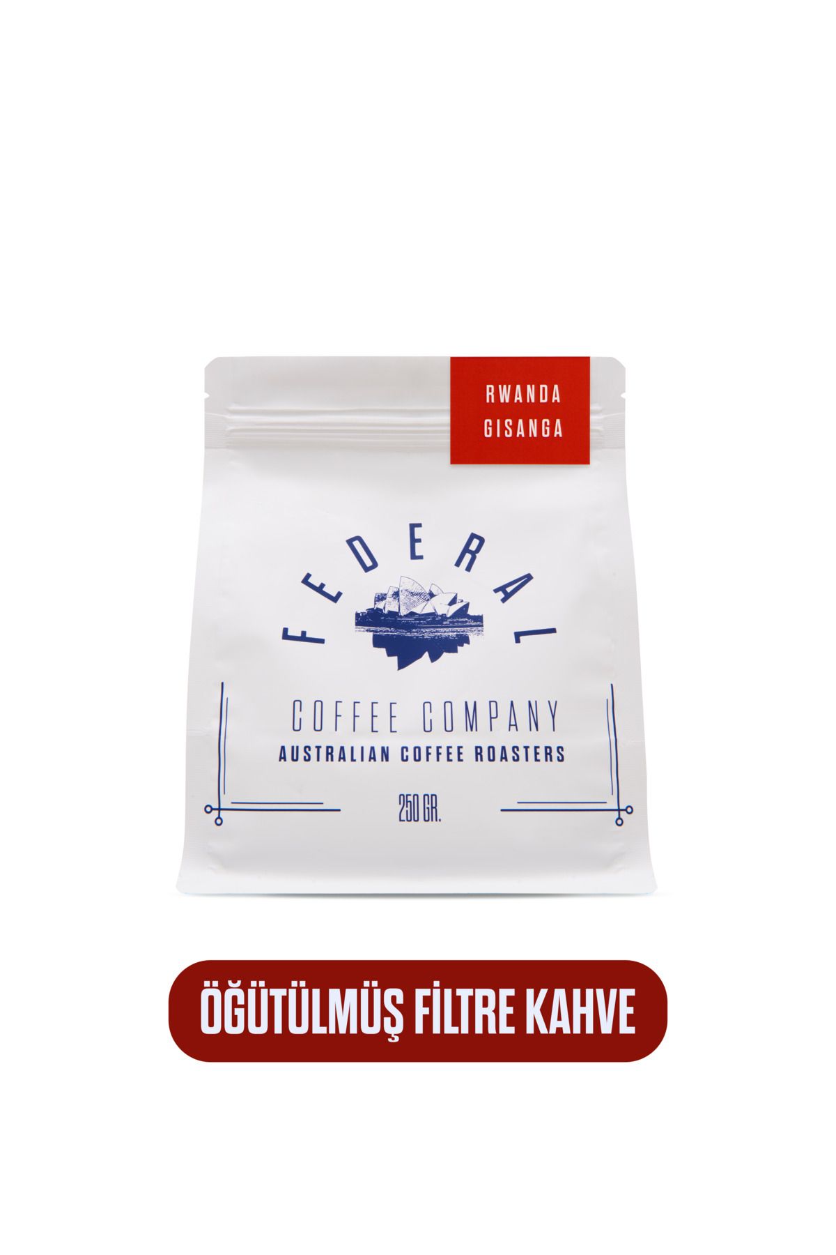 Federal Rwanda Gisanga(Öğütülmüş Filtre Kahve) 1kg