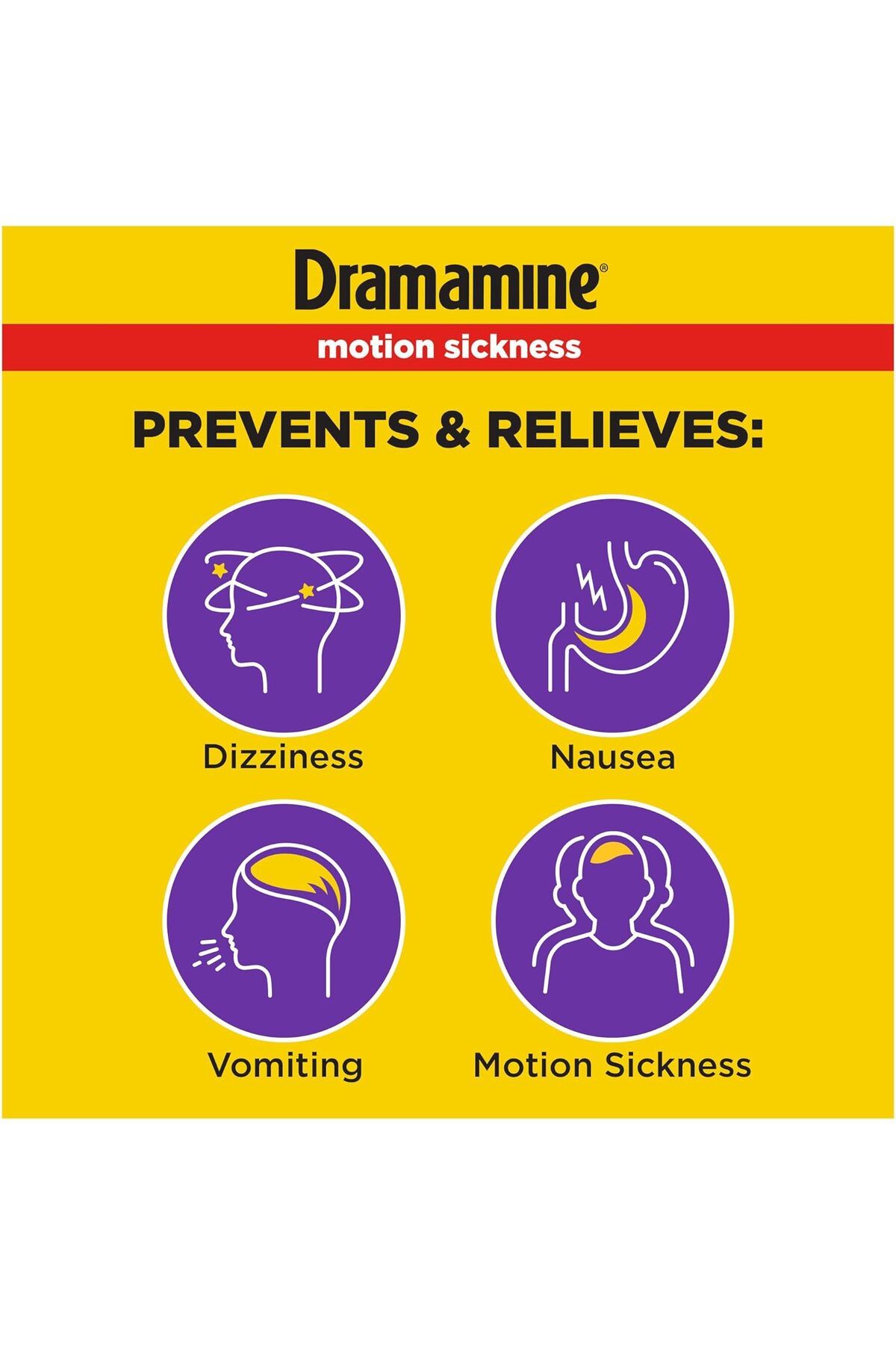 Dramamine-All Day Less Drowsy, Motion Sickness Relief, 8 Count 3