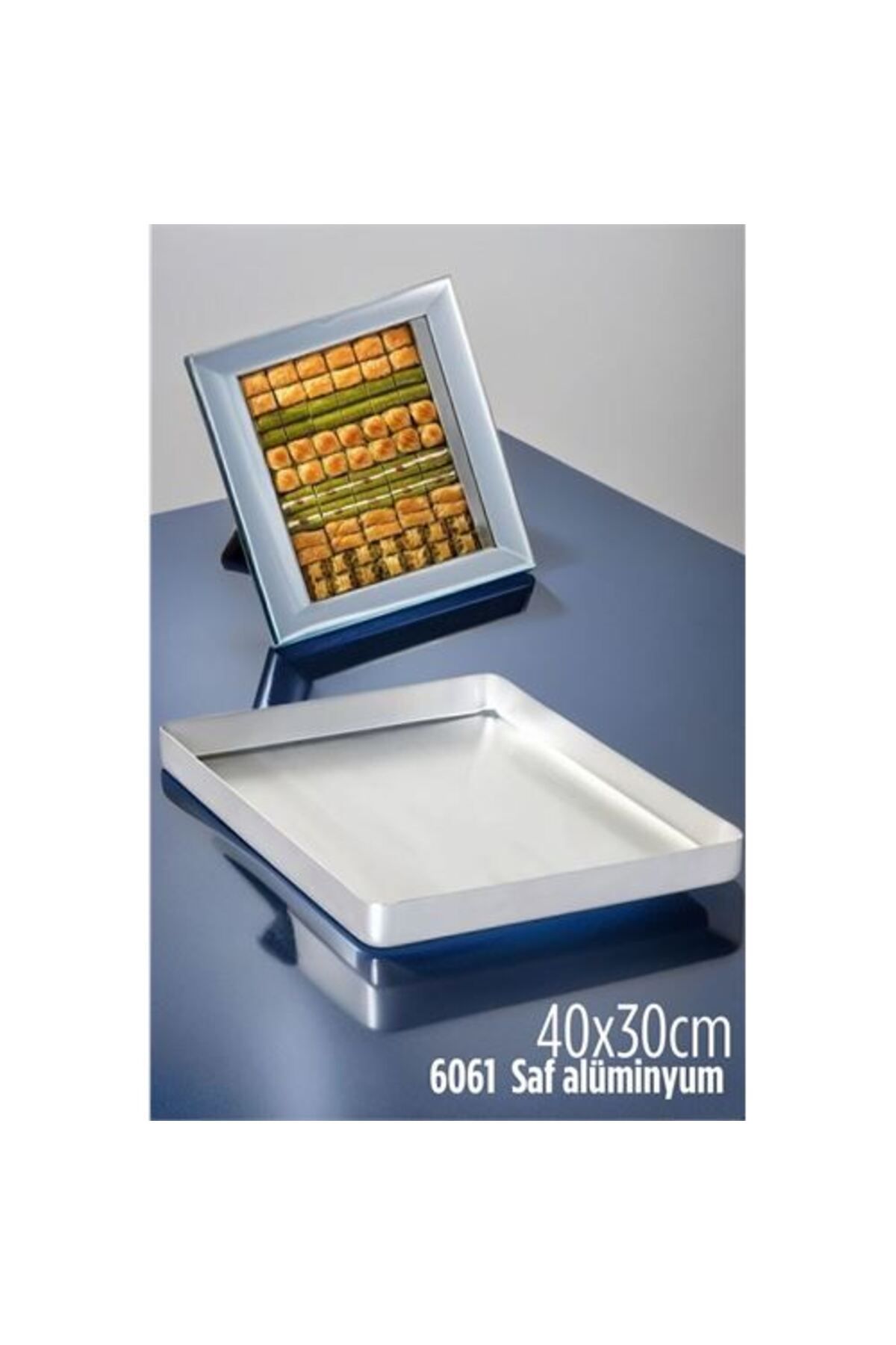 ModaCar Baklava Tepsisi Alüminyum 45X35 cm