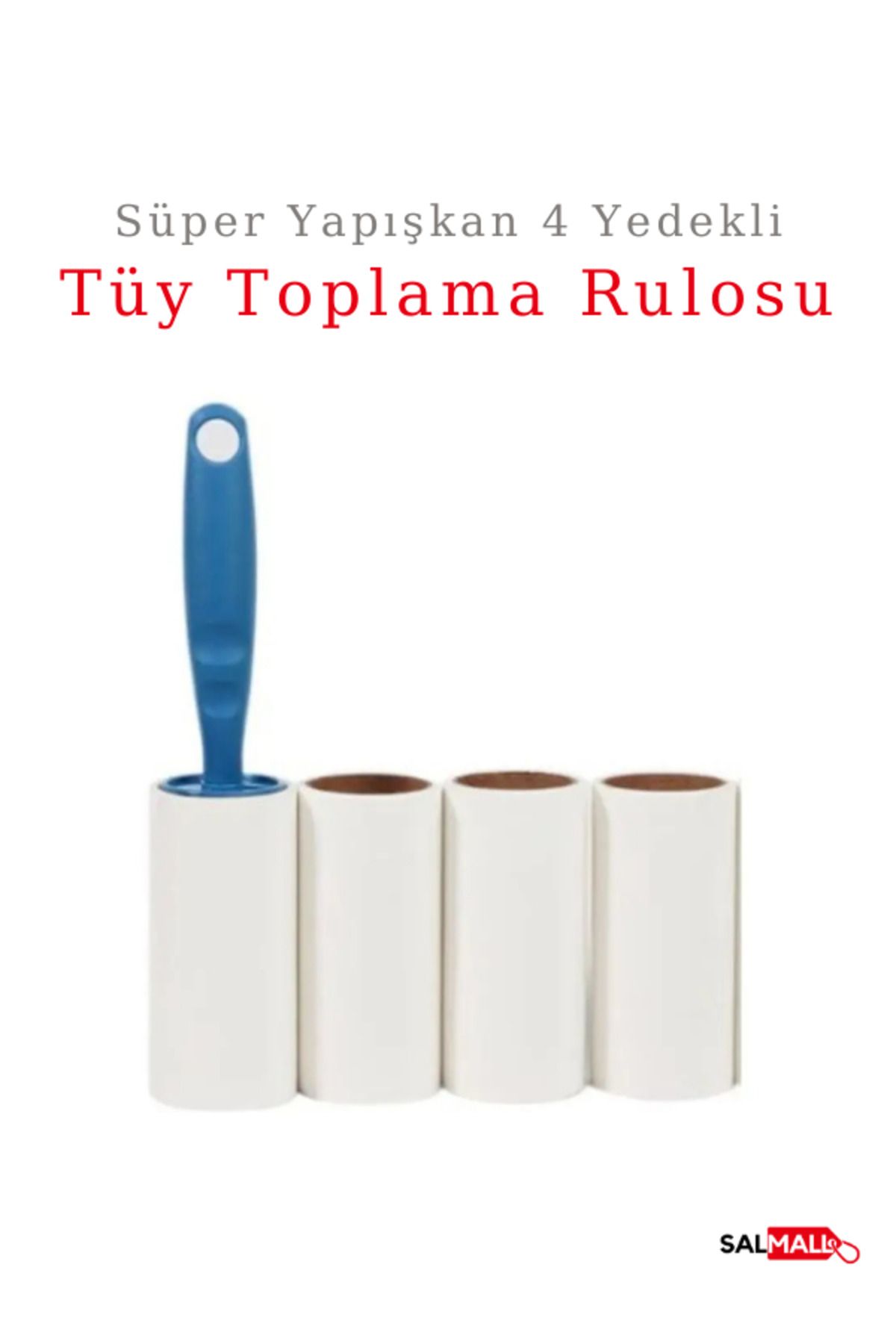 SalMall Tüy Toz Toplama Rulosu - 4 Rulo