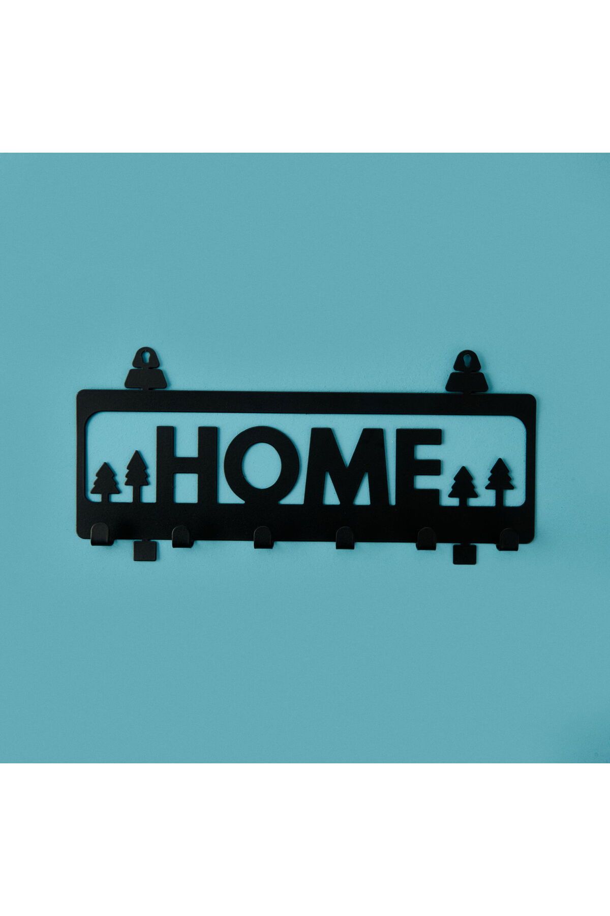 MATMEL Home Anahtarlık - Siyah - 25x8 cm