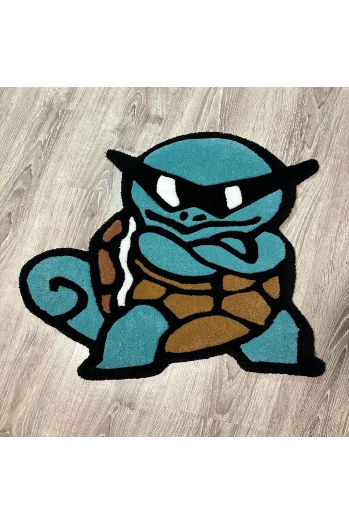 Home Pokémon Squirtle Tufting El Yapımı Halı
