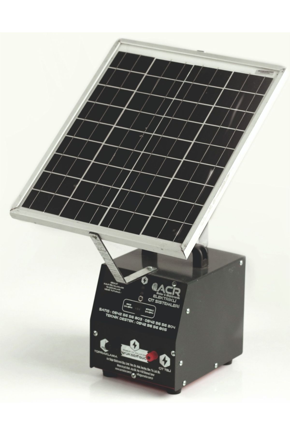 ACR GÜÇMATİK ACR2425 PLUS AKÜLÜ GÜNEŞ ENERJİLİ ELEKTRİKLİ ÇİT MAKİNASI TAKIM