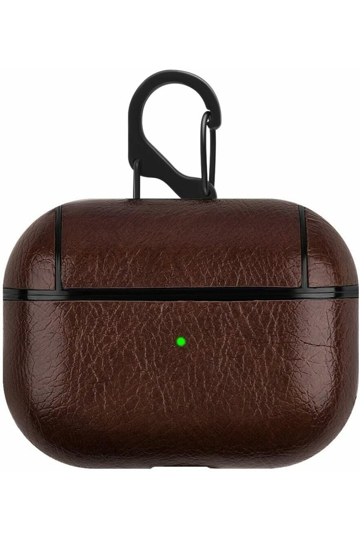 STOREMAX SRT Kılıf Kulaklık Koruma Deri Darbe Korumalı Koyu Kahverengi Airpods Pro ile Uyumlu ürün FxY