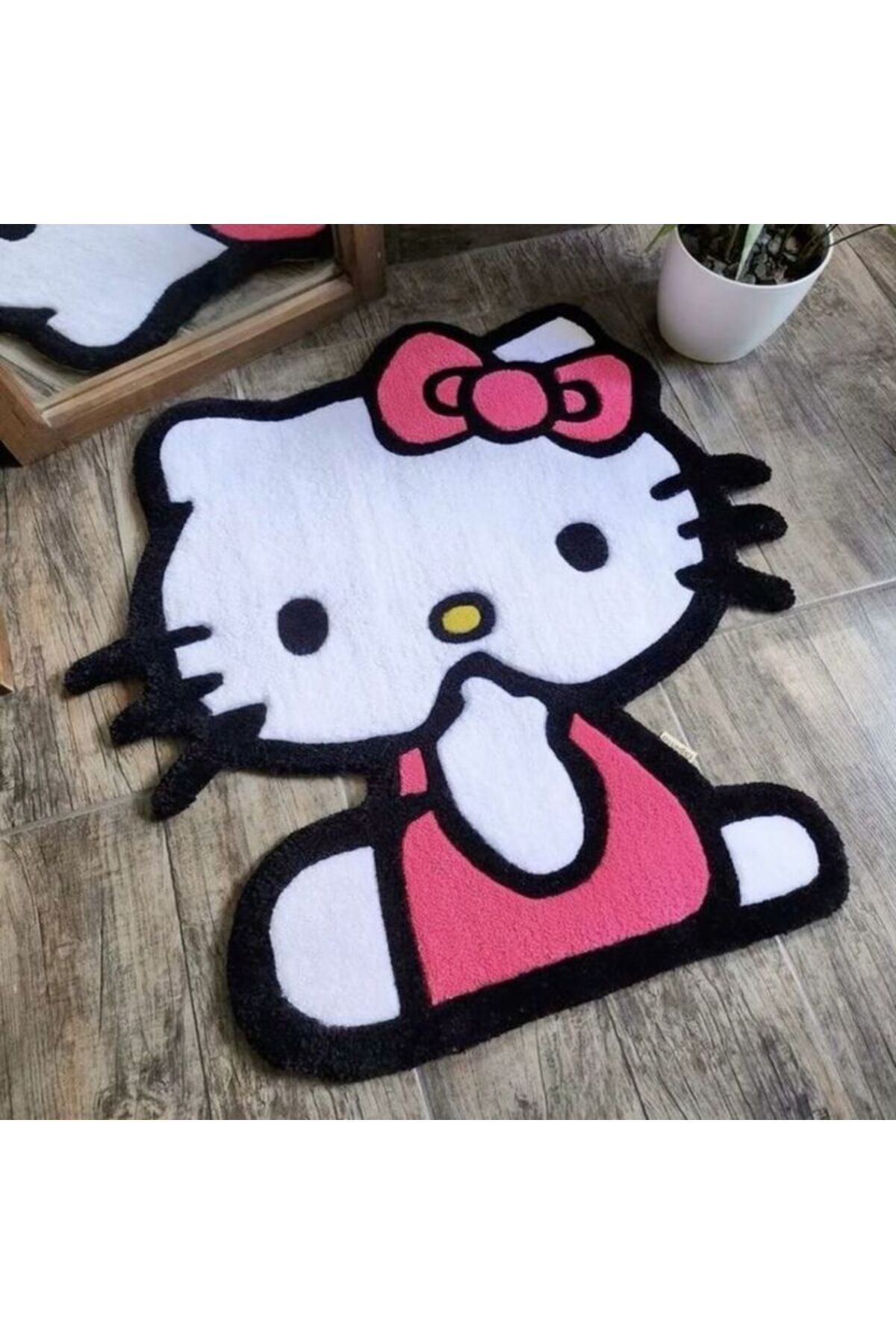 Home Hello Kitty Sweet Tufting El Yapımı Halı