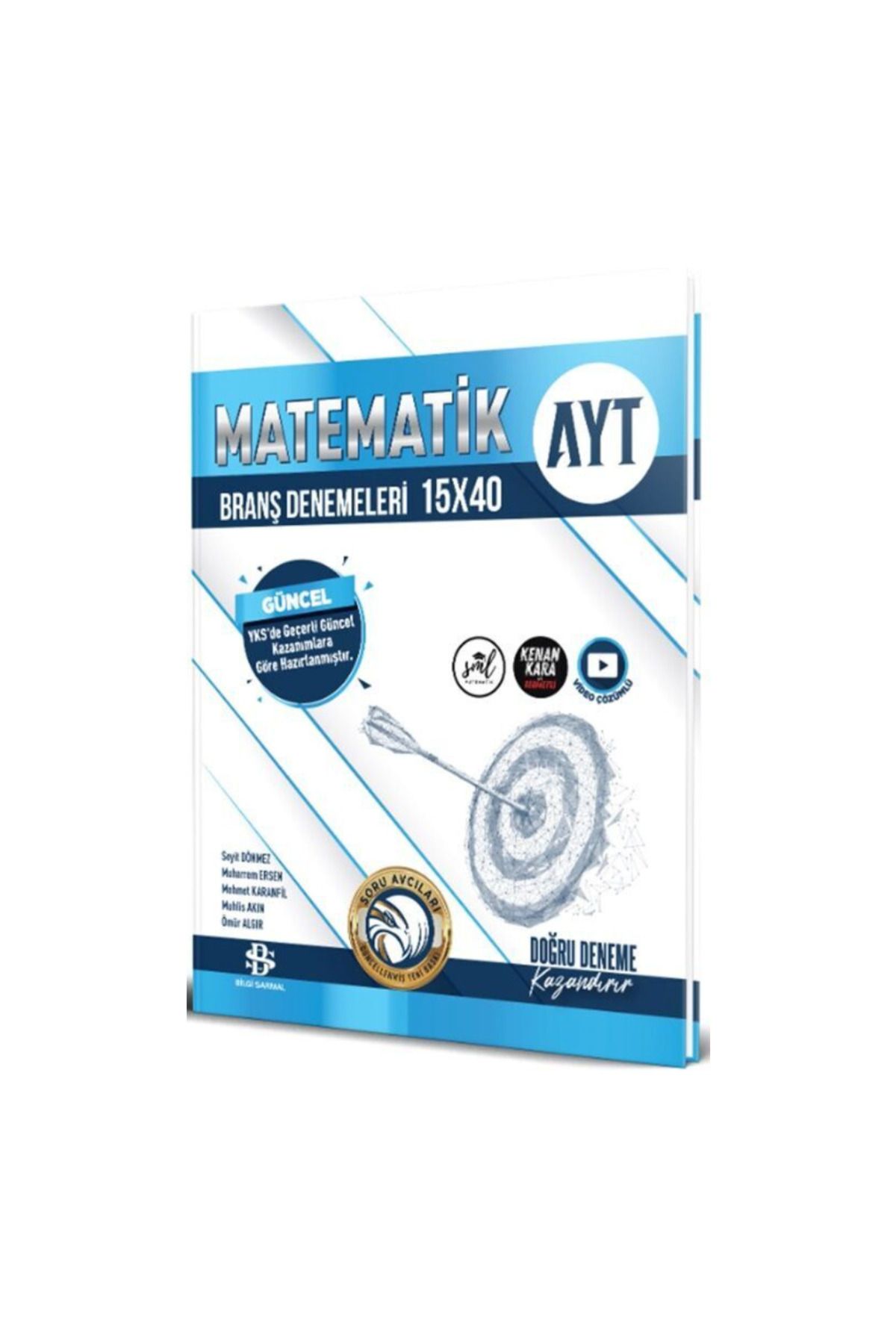 Bilgi Sarmal Yayınları Bilgi Sarmal Yayınları AYT Matematik 15 x 40 Branş Denemeleri