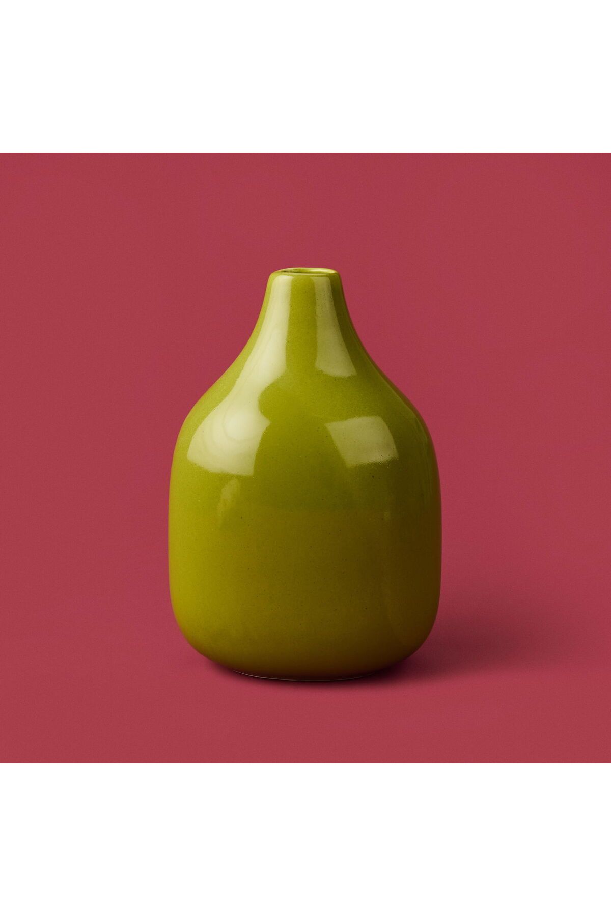 ASPARTAM Lime Cello Vazo - Yeşil - 25 cm