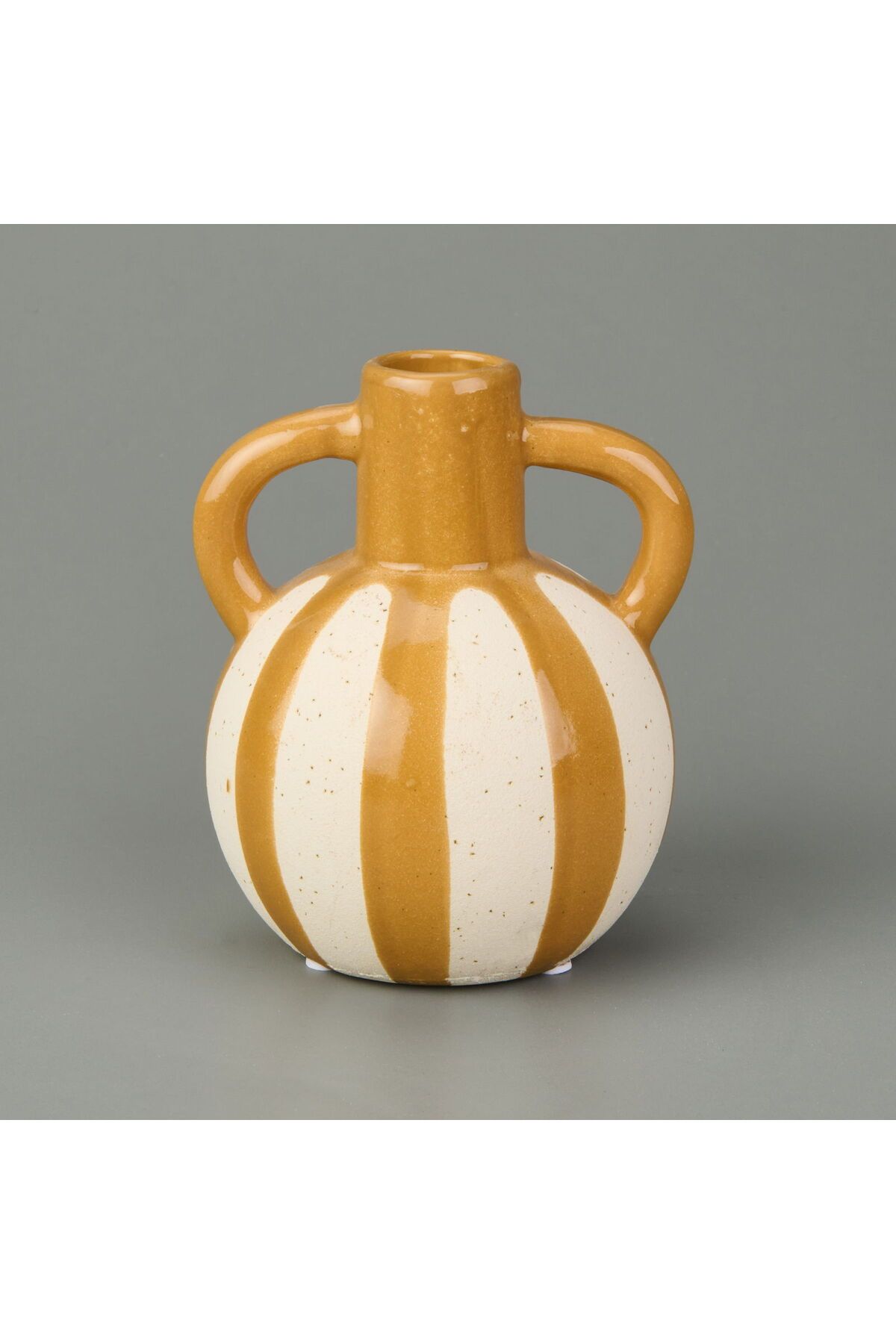 ASPARTAM Pottery Vazo - Kahverengi - 20 cm