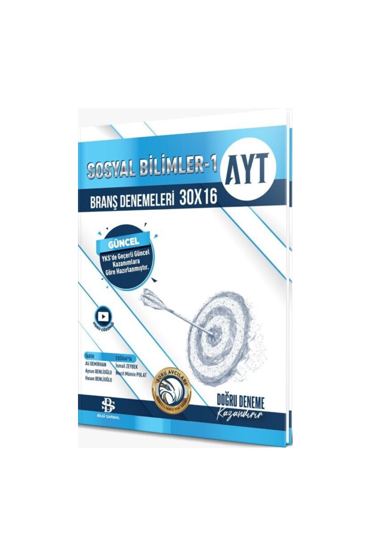 Bilgi Sarmal Yayınları Bilgi Sarmal AYT Sosyal Bilimler 1 30 x 16 Branş Denemeleri