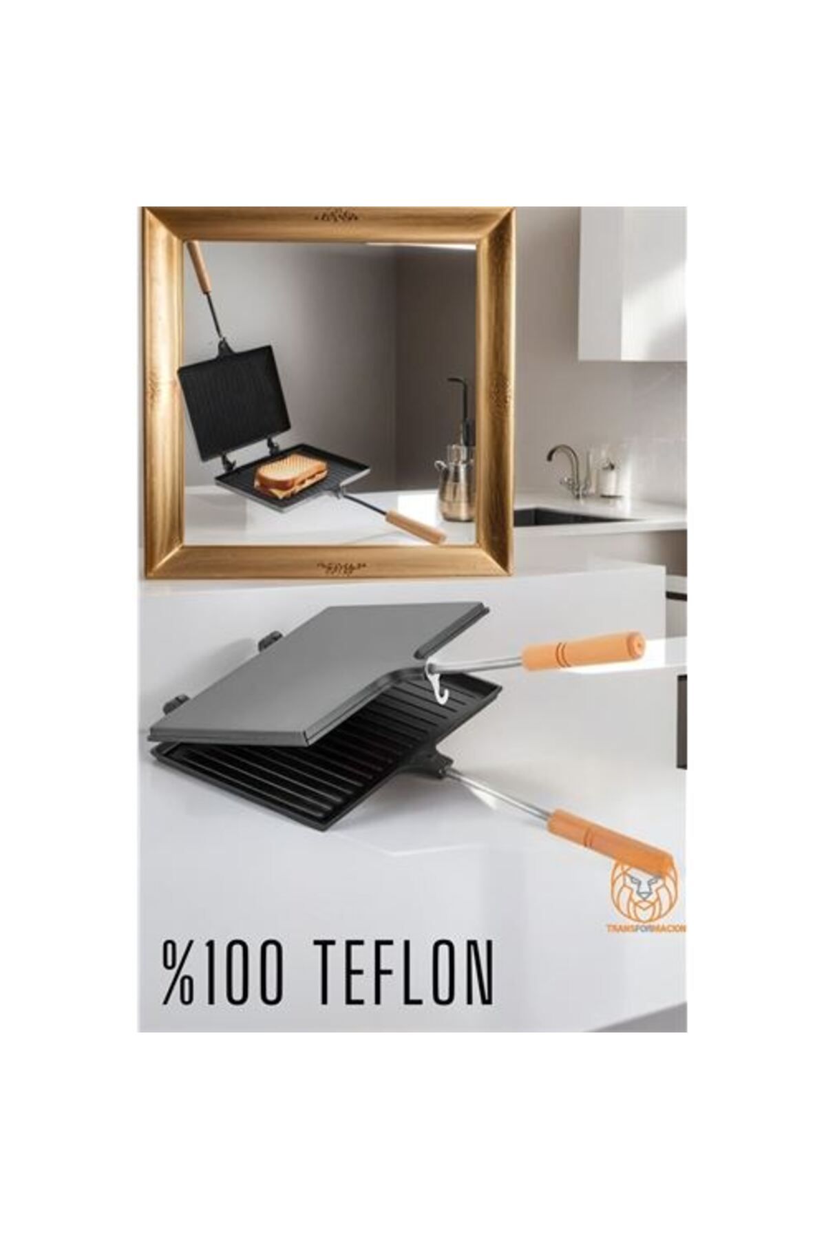 Findit Modacar Teflon Tost Makinesi