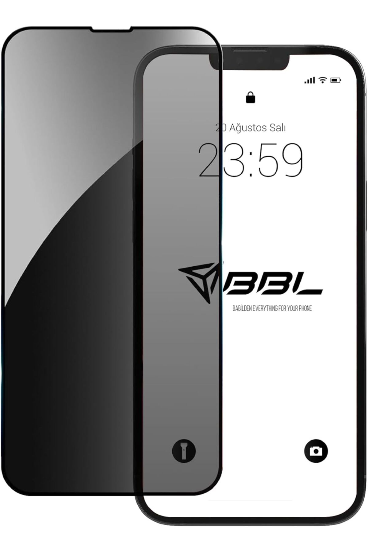STOREMAX OZN iPhone Privacy Hayalet Cam Tam Ekran Temperli Koruyucu (iPhone 16 Pro Max) OZNstre 1094633