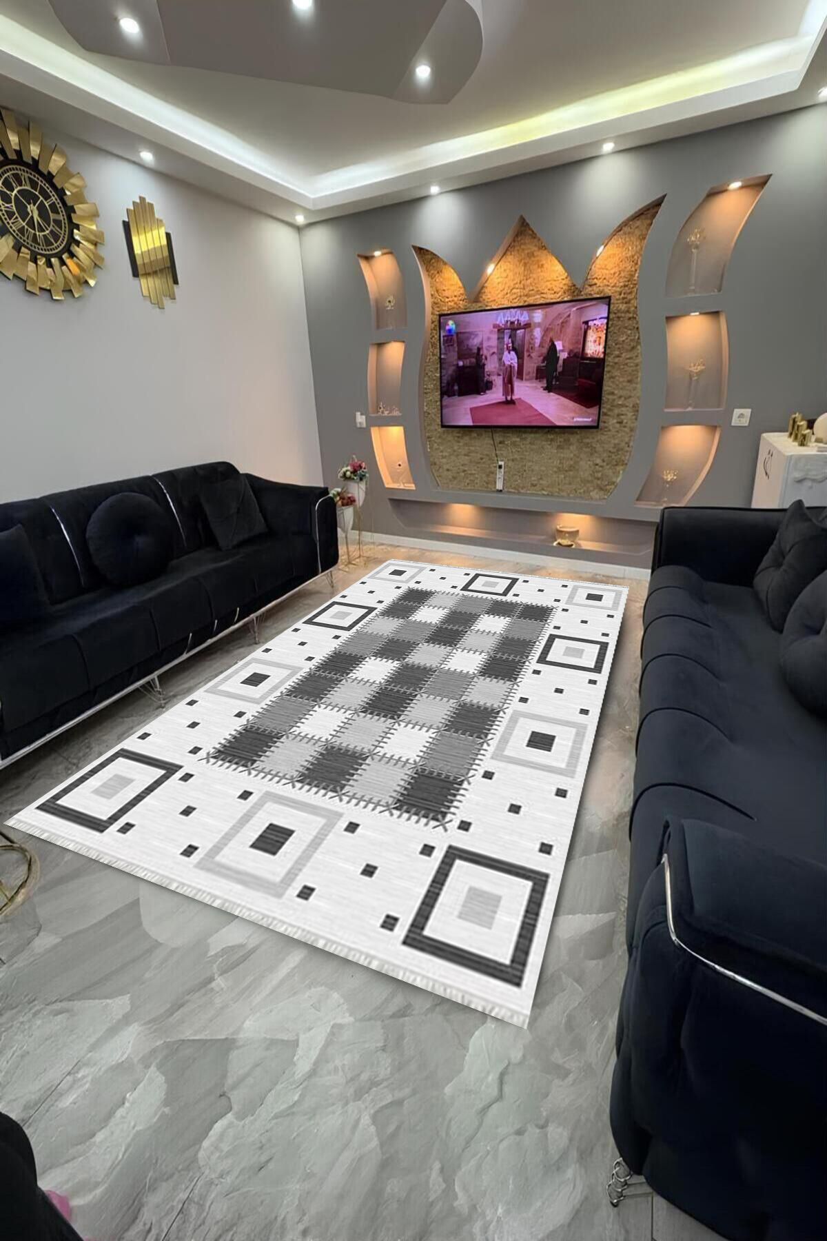 Home Dot Tabanlı yıkanabilir, leke tutmayan halı