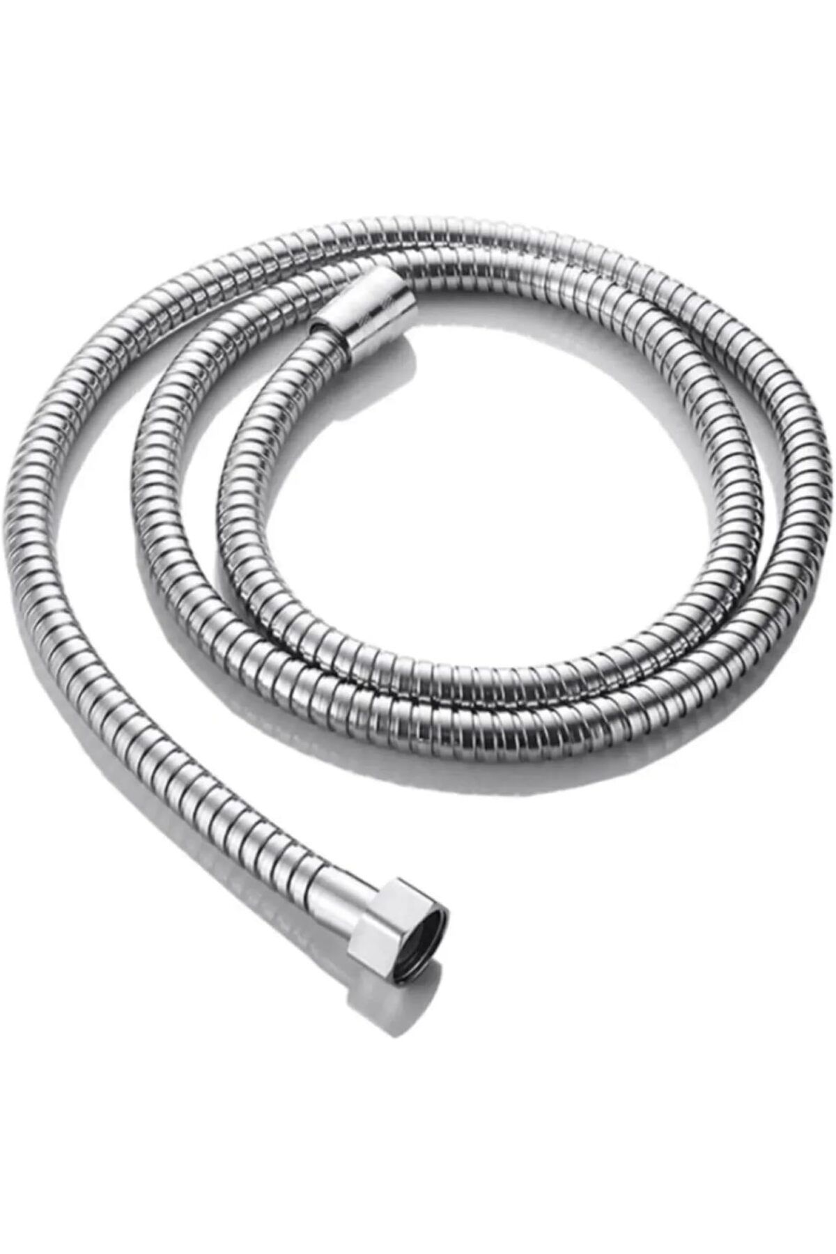 STOREMAX Ezg Paslanmaz Çelik Duş Hortumu, Kırılmaz Örgülü El Duşu Spirali, 1.5 Metre (Krom) Ezsnshop