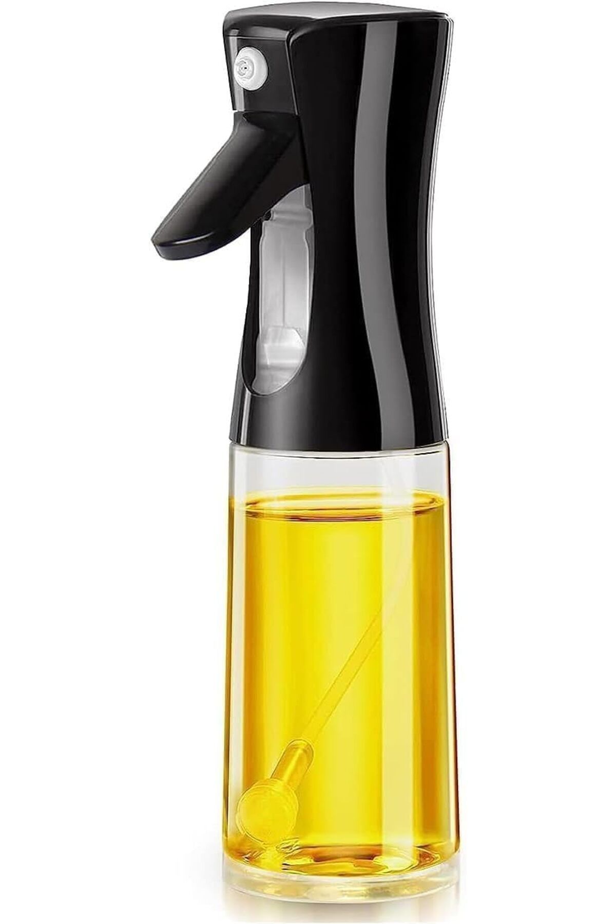 Mu Art Ahşap Mrt Cam Sprey Yağdanlık, Akıtma Damlatma Yapmaz, Limon, Sirke, Yağ Püskürtücü 225 ml Airfrye