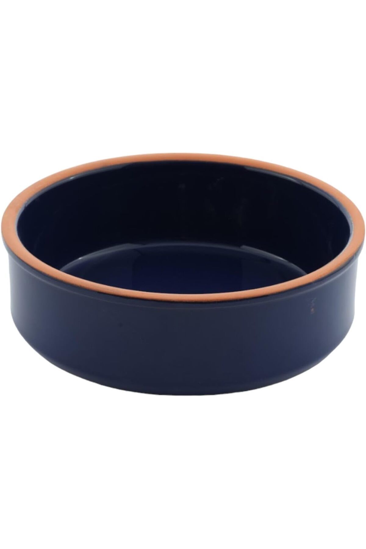 STOREMAX SRT Iznik Toprak Güveç Ve Yoğurt Kasesi Tam Sırlı Çömlek 19x6cm (Lacivert) FxYM 1126906
