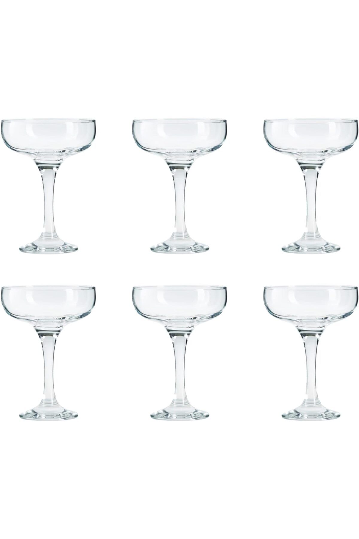 LUXE Misket Tatlı Servis Kadehi 6'lı Kokteyl Bardağı LXSHP 1055529