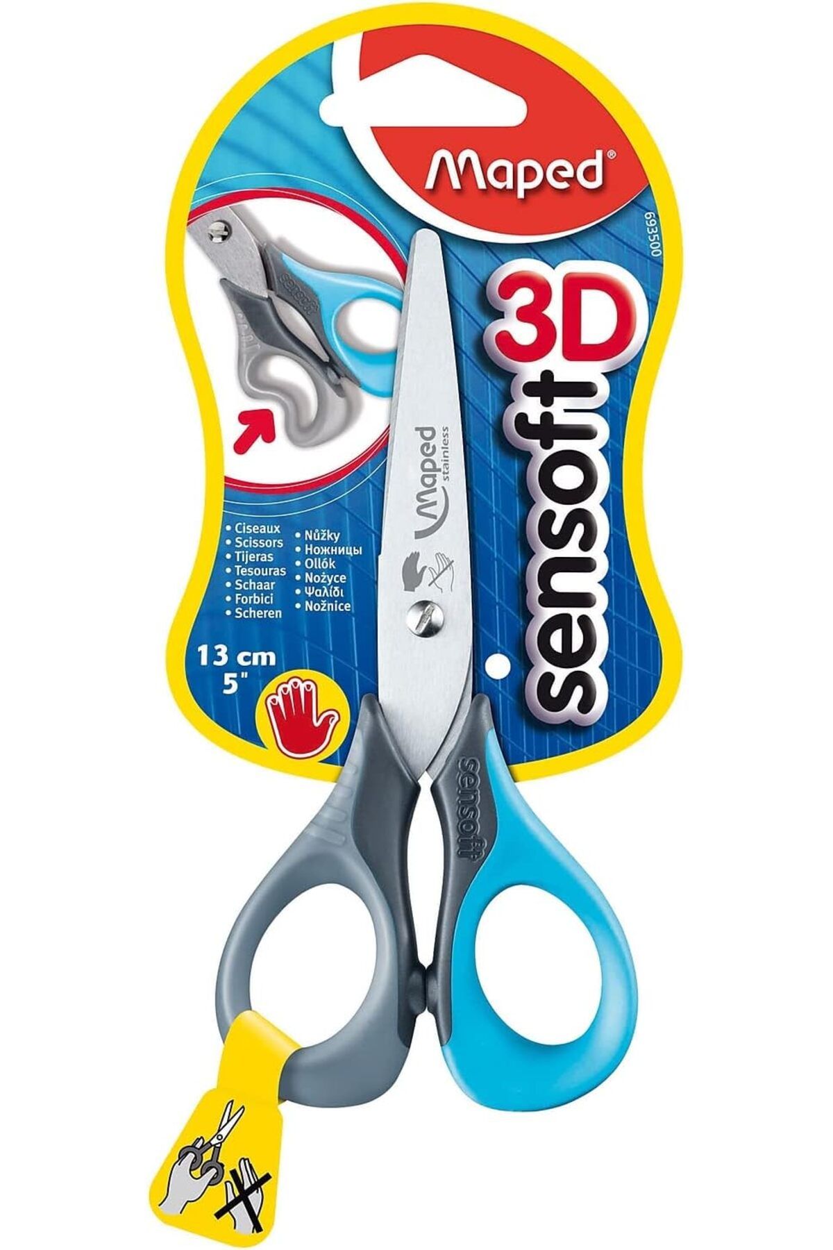 Mu Art Ahşap Mrt 13 cm Sensoft Solak Makas Art 871301
