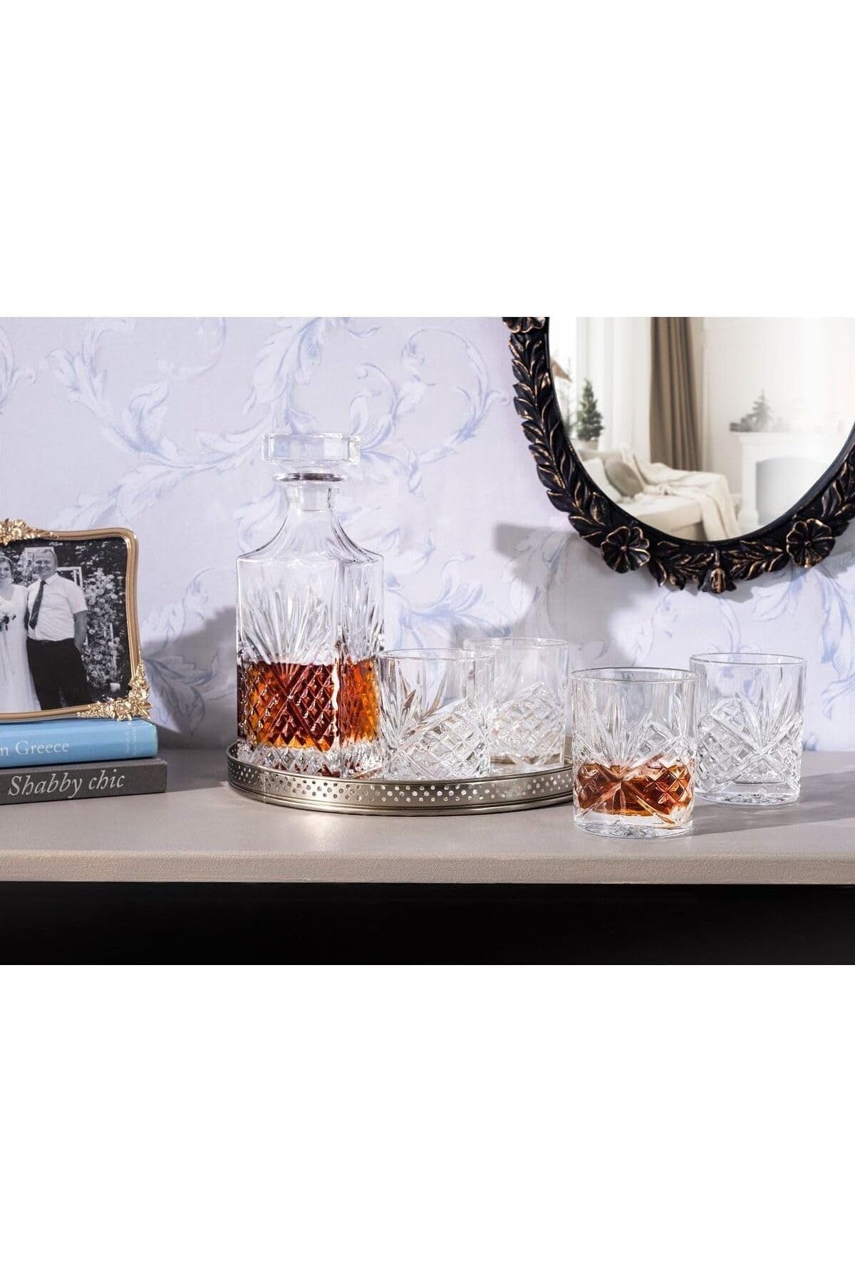 LUXE Coco Aron 5 Parça Viski Karafı Seti LXSHP 1055529