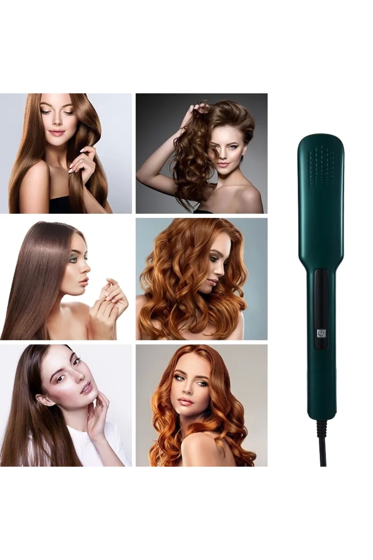 Beruflic 2 In1 110v-220v Saç Düzleştirici Seramik Sır Hızlı Isıtma Ve Şekil Verme