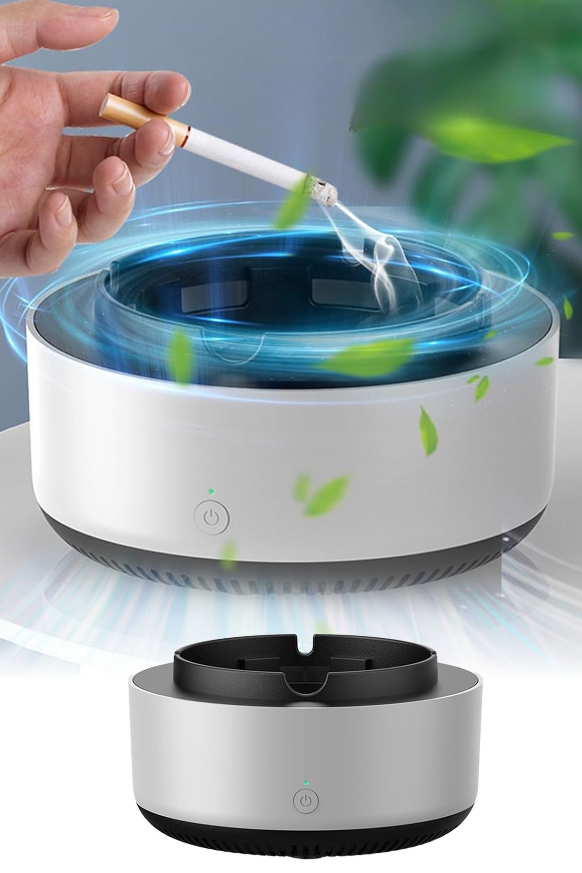 omilife Kokusuz Duman Hapseden Akıllı Küllük Modern ve Etkili Kül Tablası