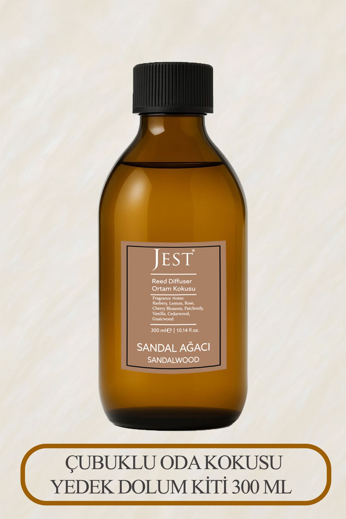 Jest 300 ML SANDAL AĞACI ÇUBUKLU ODA KOKUSU YEDEK KİT