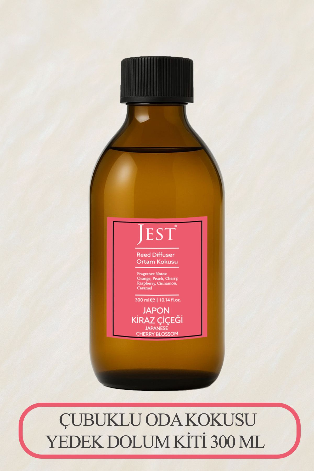 Jest 300 ML JAPON KİRAZ ÇİÇEĞİ ÇUBUKLU ODA KOKUSU YEDEK KİT