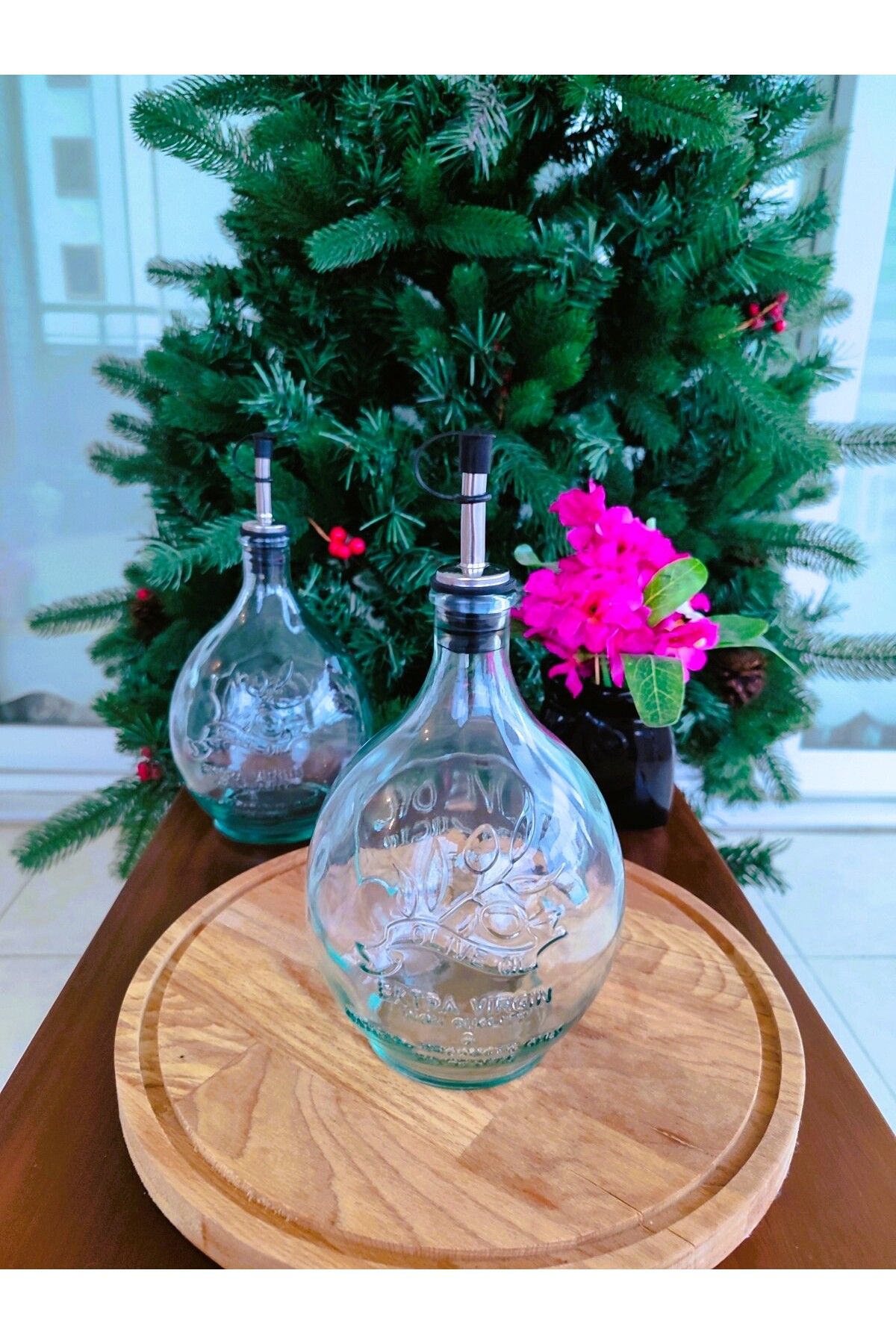 Mudo Home Recycle Sızma Zeytin Yağı Şişesi - 1 Lt