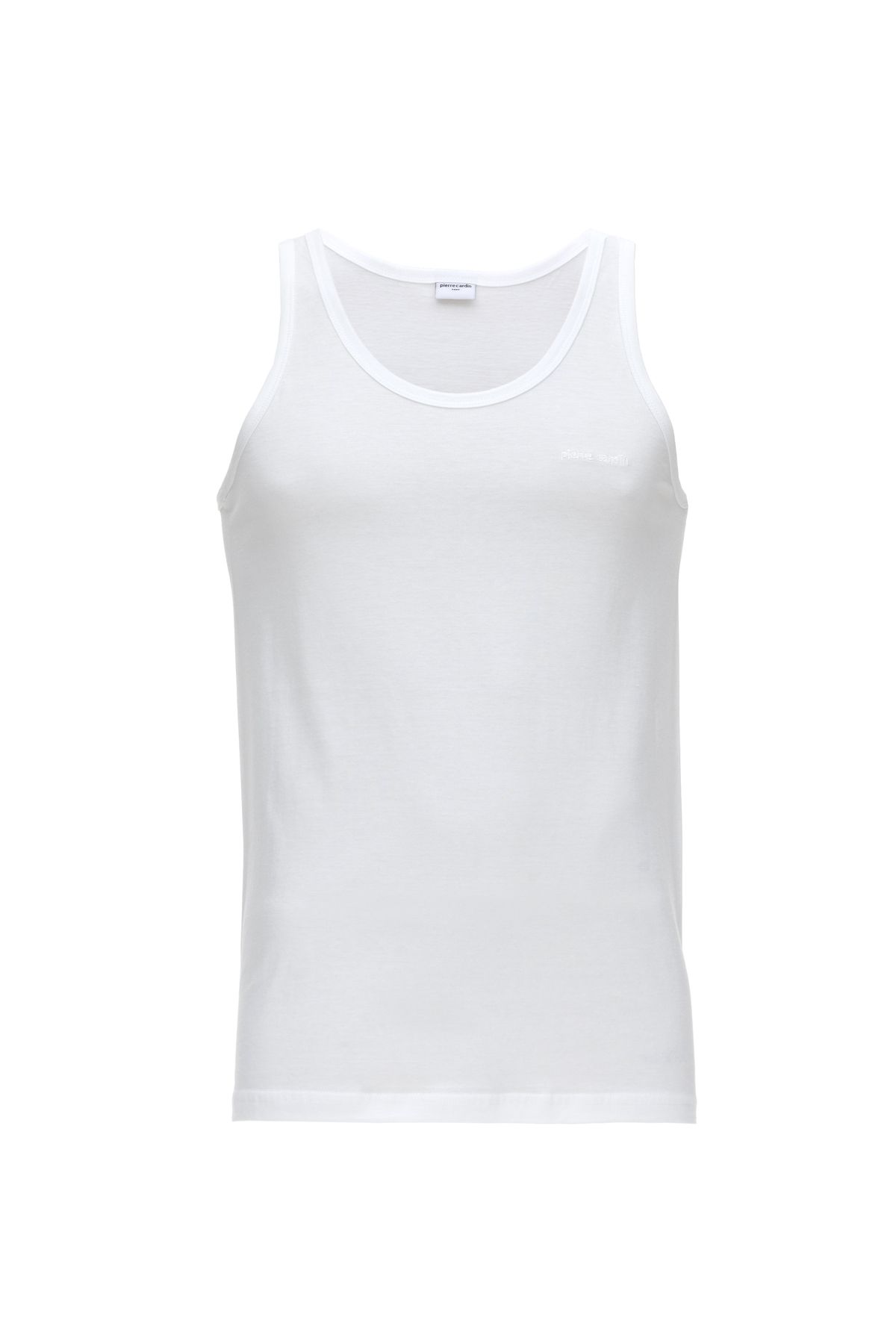 Pierre Cardin Beyaz Pamuklu Tekli Atlet 50315393-600