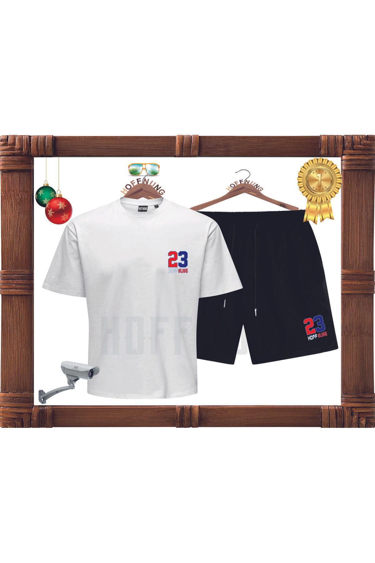 rania moda Full Shorts Unisex 23 HOFFNUNF Alt-üst Takım