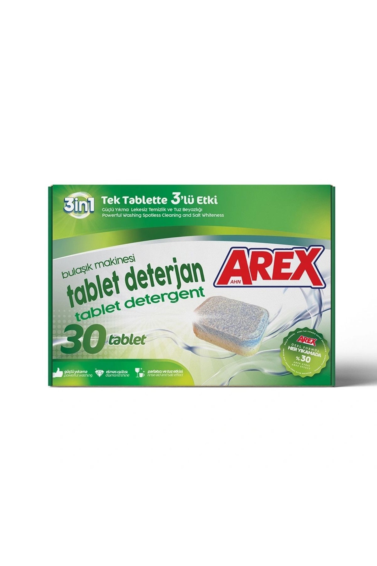 AREX Bulaşık Makinesi Tableti 60 Yıkama