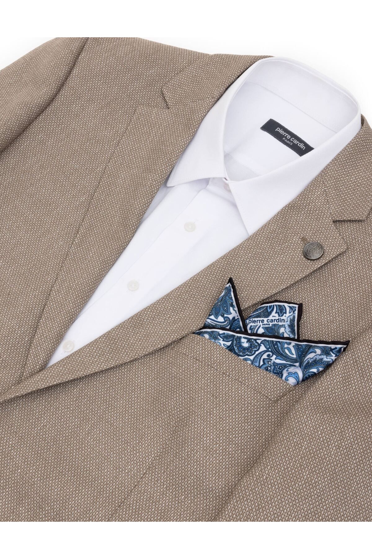 Pierre Cardin Lacivert Desenli Mendil 50316438-200