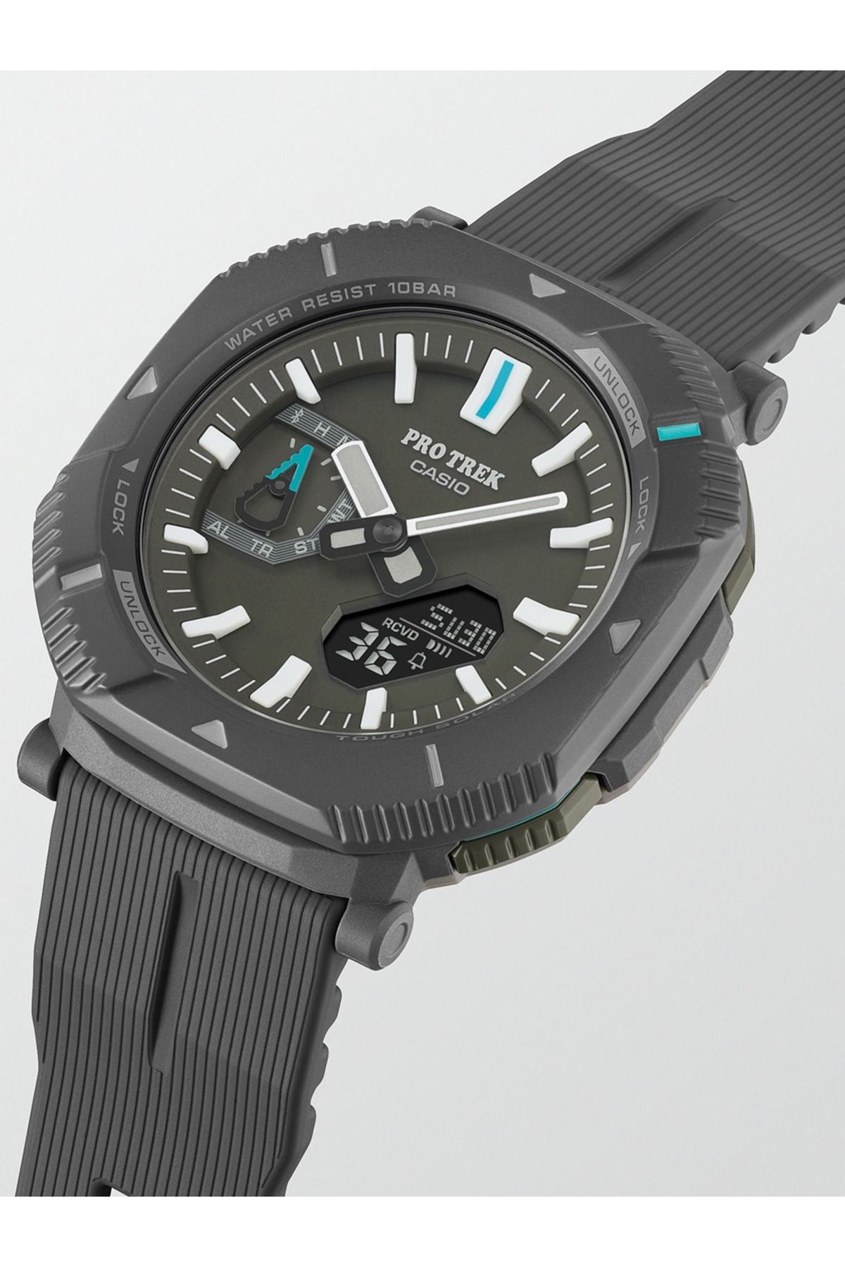 Casio-Ceas bărbătesc Casio PRJ-B001-1ER, cuarț, 45mm, 10ATM 2