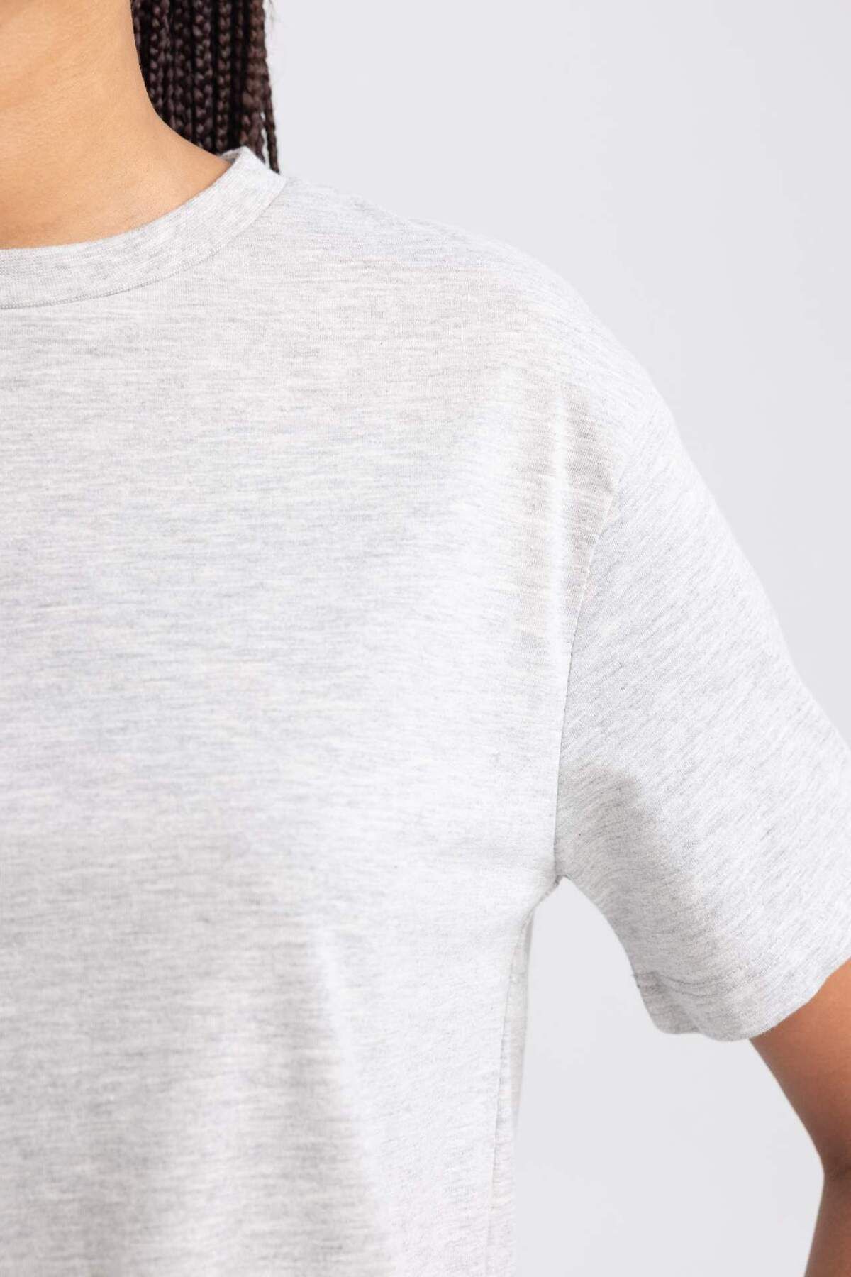 DeFacto-Tričko Regular Fit s krátkým rukávem B0642axns 6