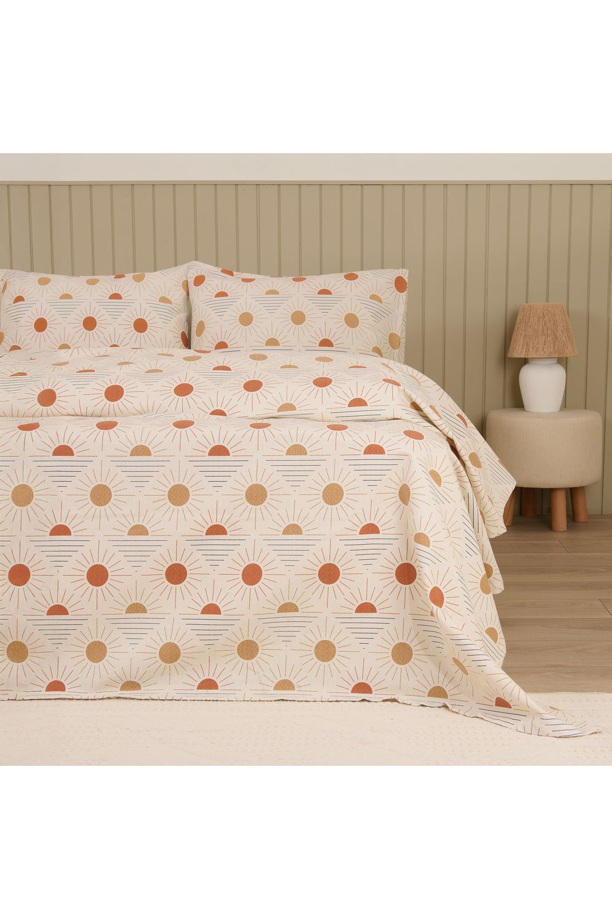 Evidea Soft Soleil Tek Kişilik Pike Takımı - Bej