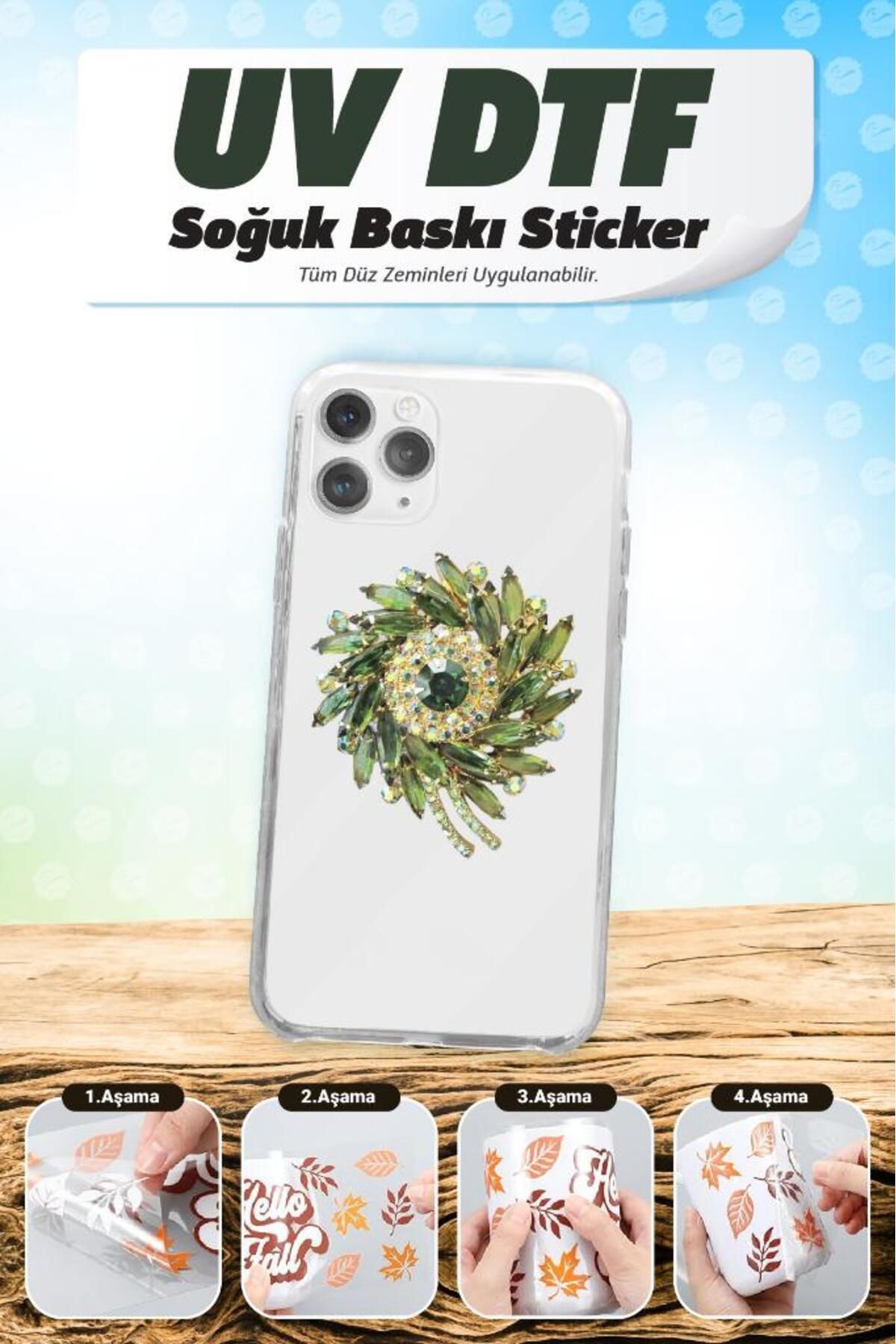 t tuğset etiket Desenli Transfer Etiketi (Laptop Tablet Telefon Bilgisayar Bavul Cam Duvar) Kabartma Sticker Çıkart