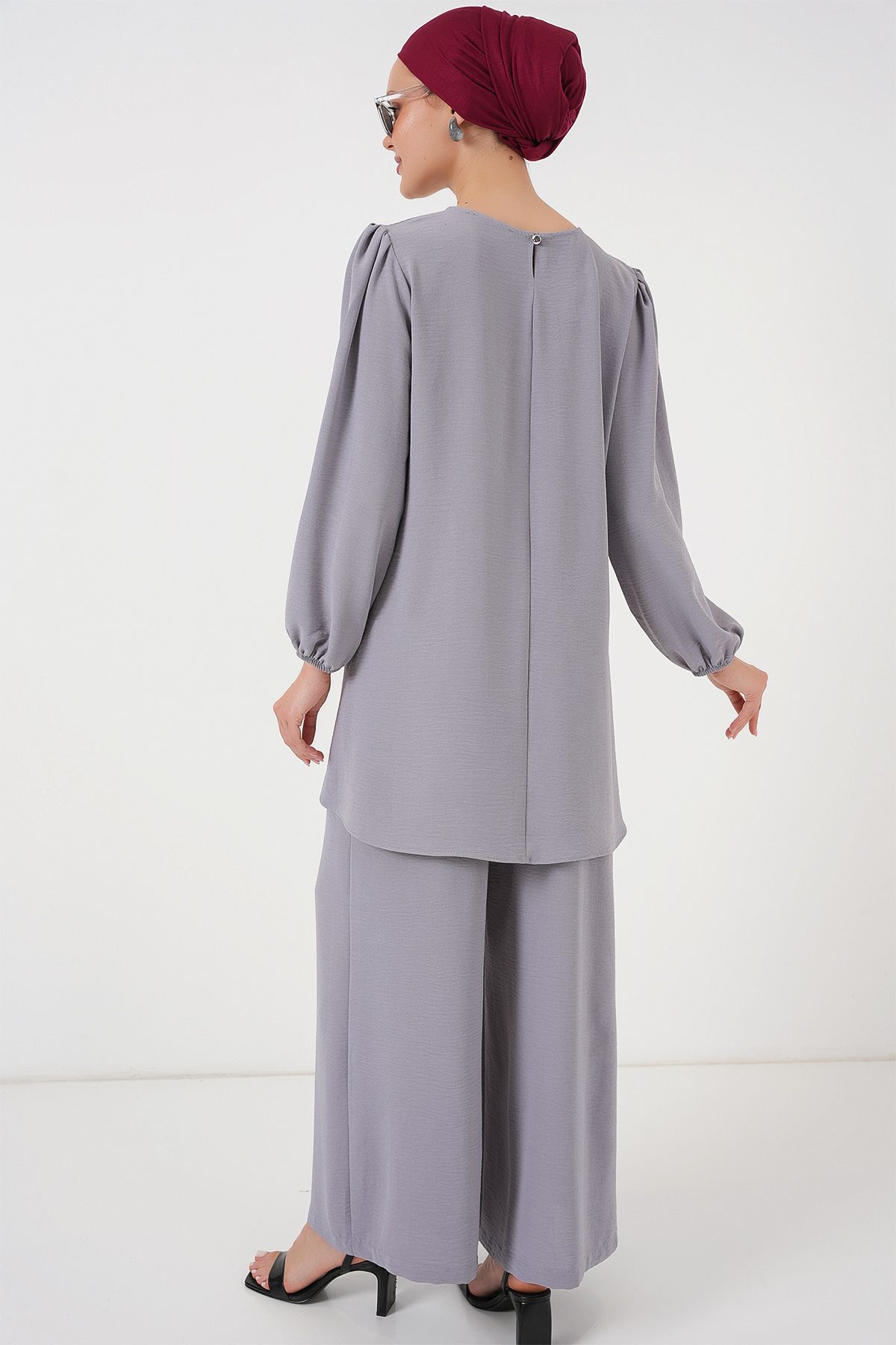 Bigdart-Ayrobin Tunic Pants Bottom Top Suit 6712 - Gray 6