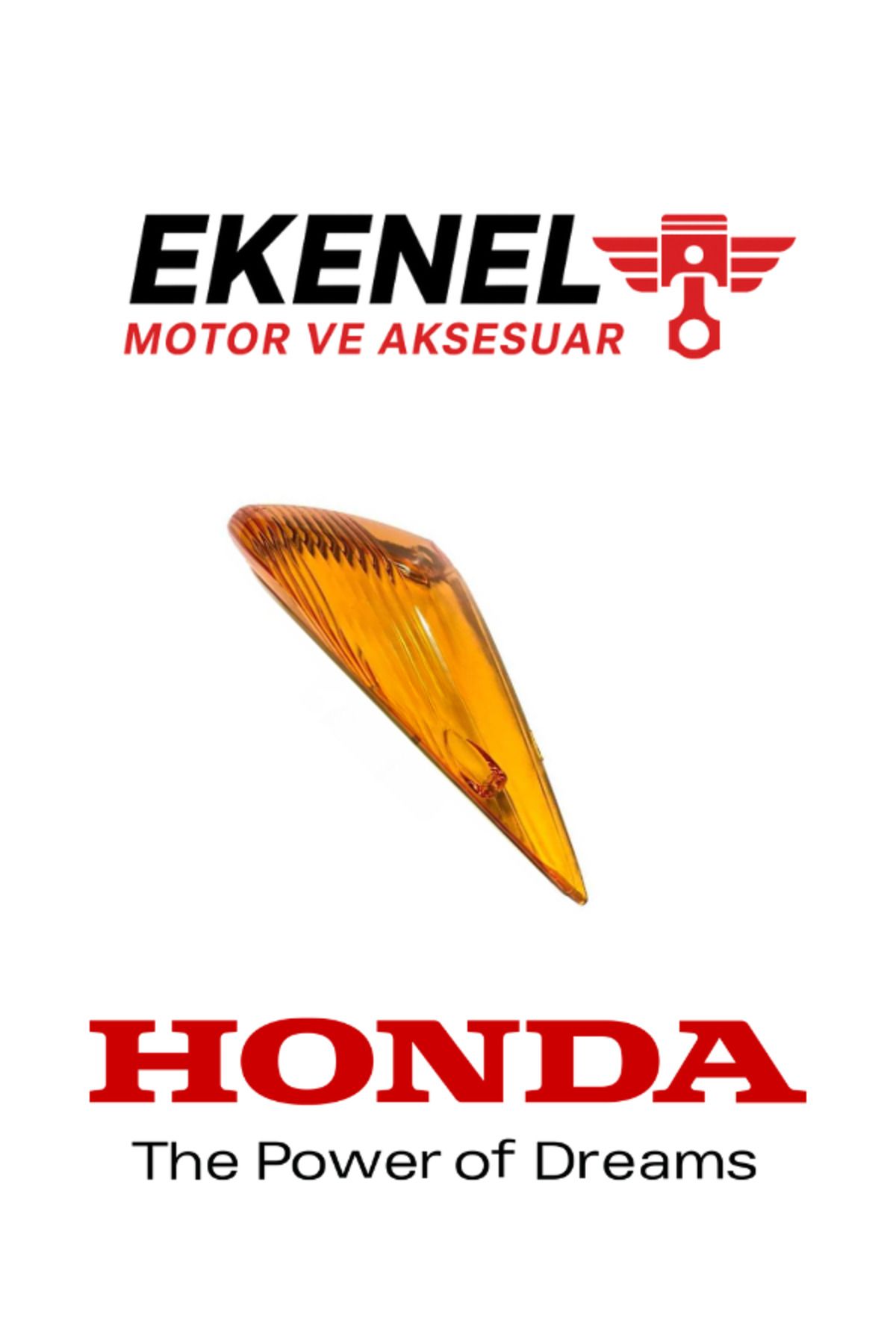 Honda Fizy 125 Arka Sağ Sinyal Camı | Orijinal Yedek Parça