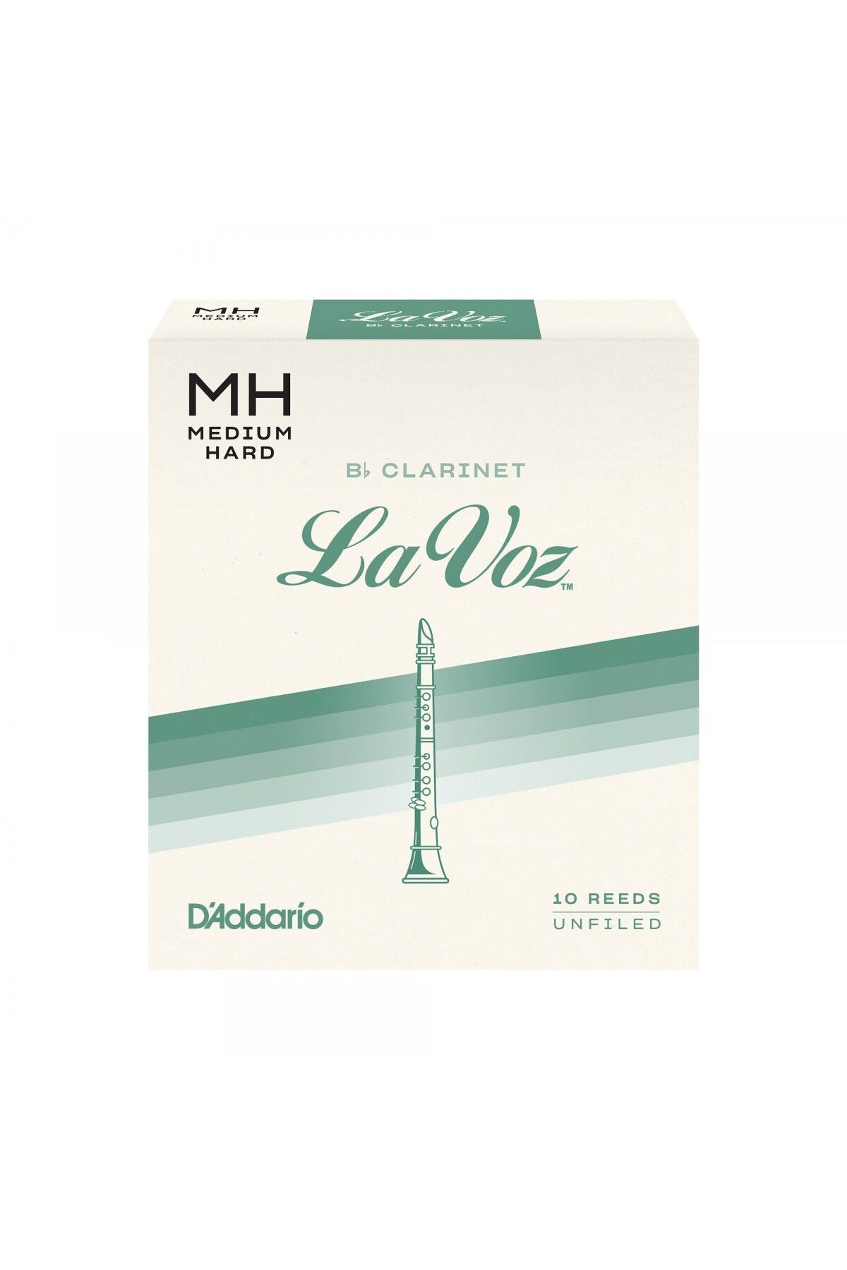 Daddario D'Addario Woodwinds La Voz RCC10MH Sib Klarnet Kamışı Medium Hard