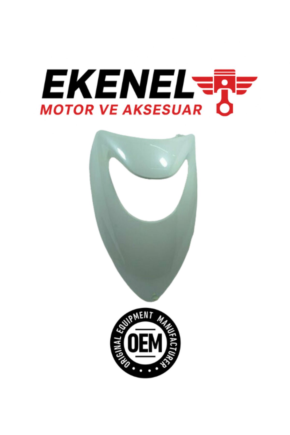 OEM Honda Fizy 125 Far Çerçeve Beyaz | OEM Uyumlu Ön Far Kapağı