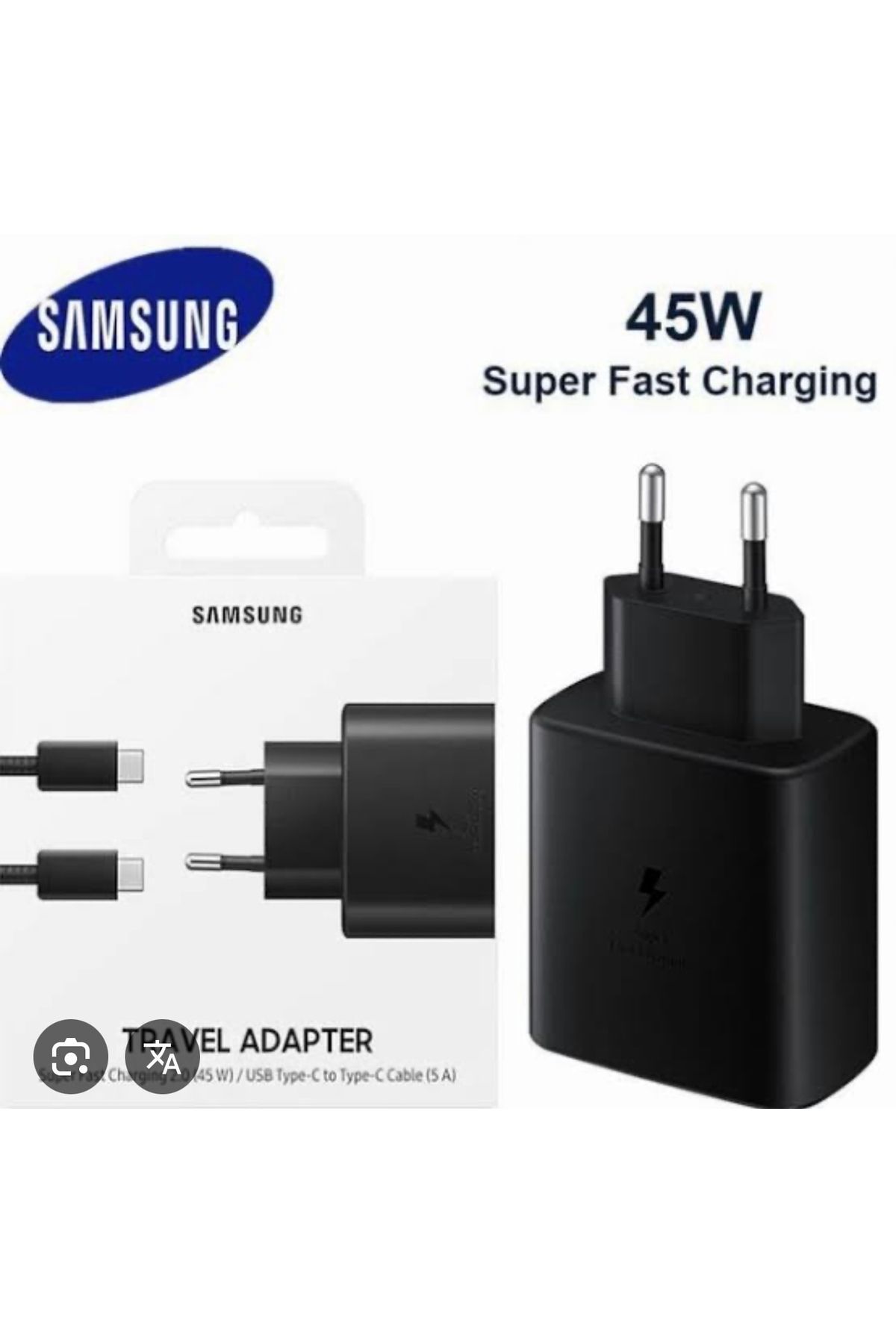 ARPTEKS Samsung 45 Watt Hızlı Şarj Aleti