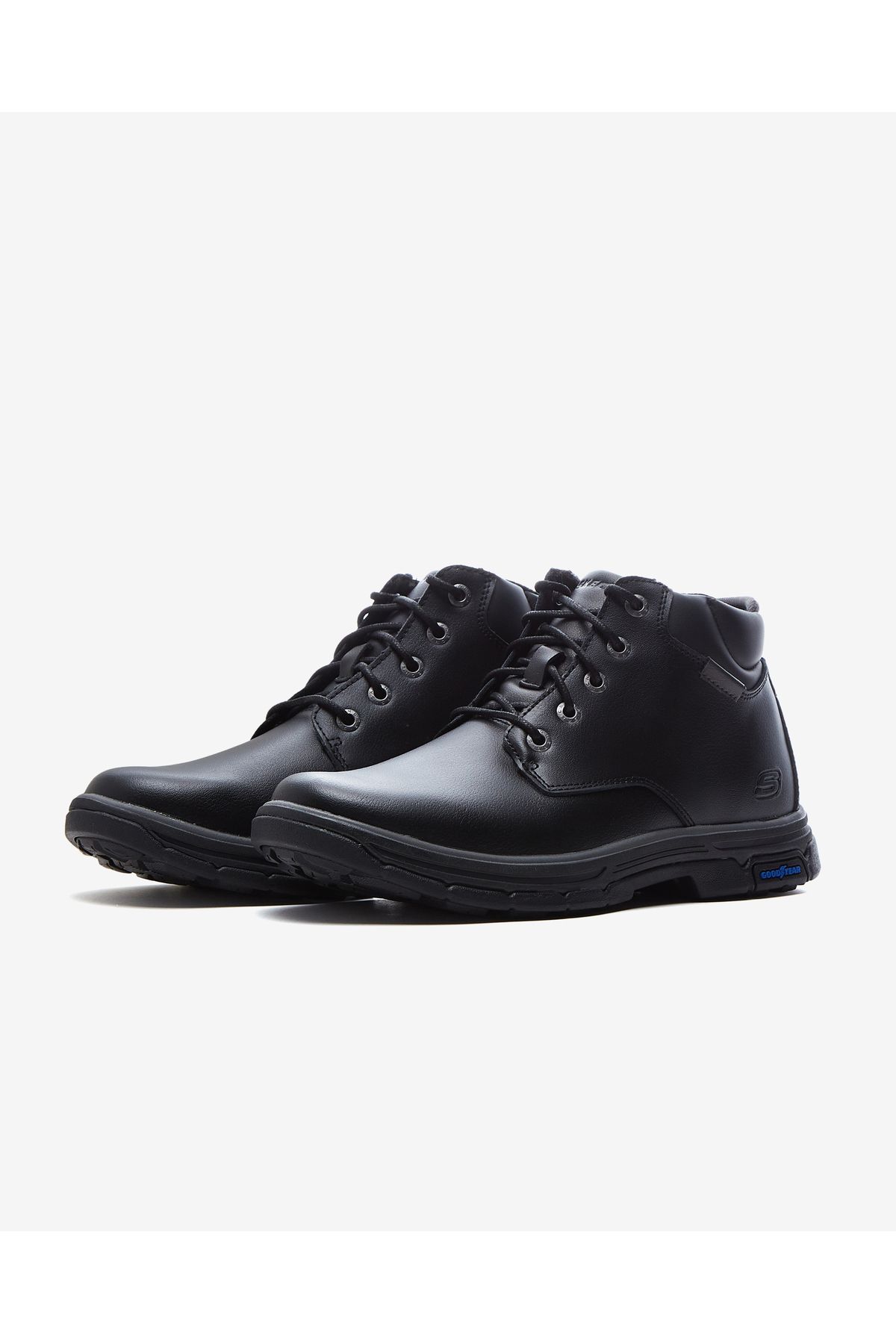 SKECHERS-Segment 2.0 - Brogden Men's Black Boots204394 Blk 3
