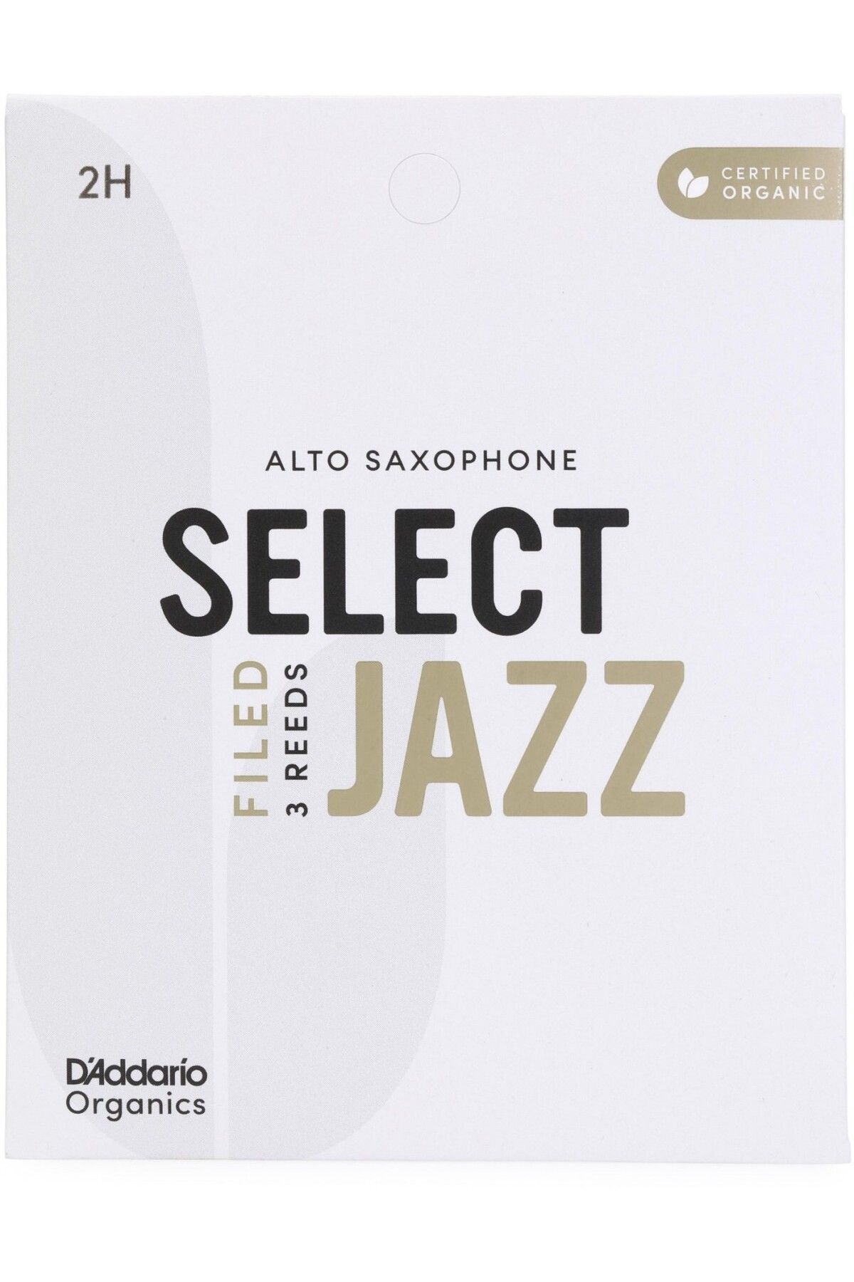 Daddario D'Addario Woodwinds Organic Select Jazz Alto Saksafon Kamışı No:2 Hard