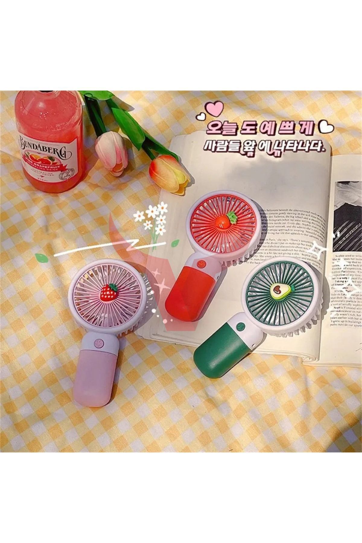 Techno Stock Fan Soğutucu Mini Vantilatör Klima Güçlü Serinletici Taşınabilir Şarjlı Masa Üstü Ses...