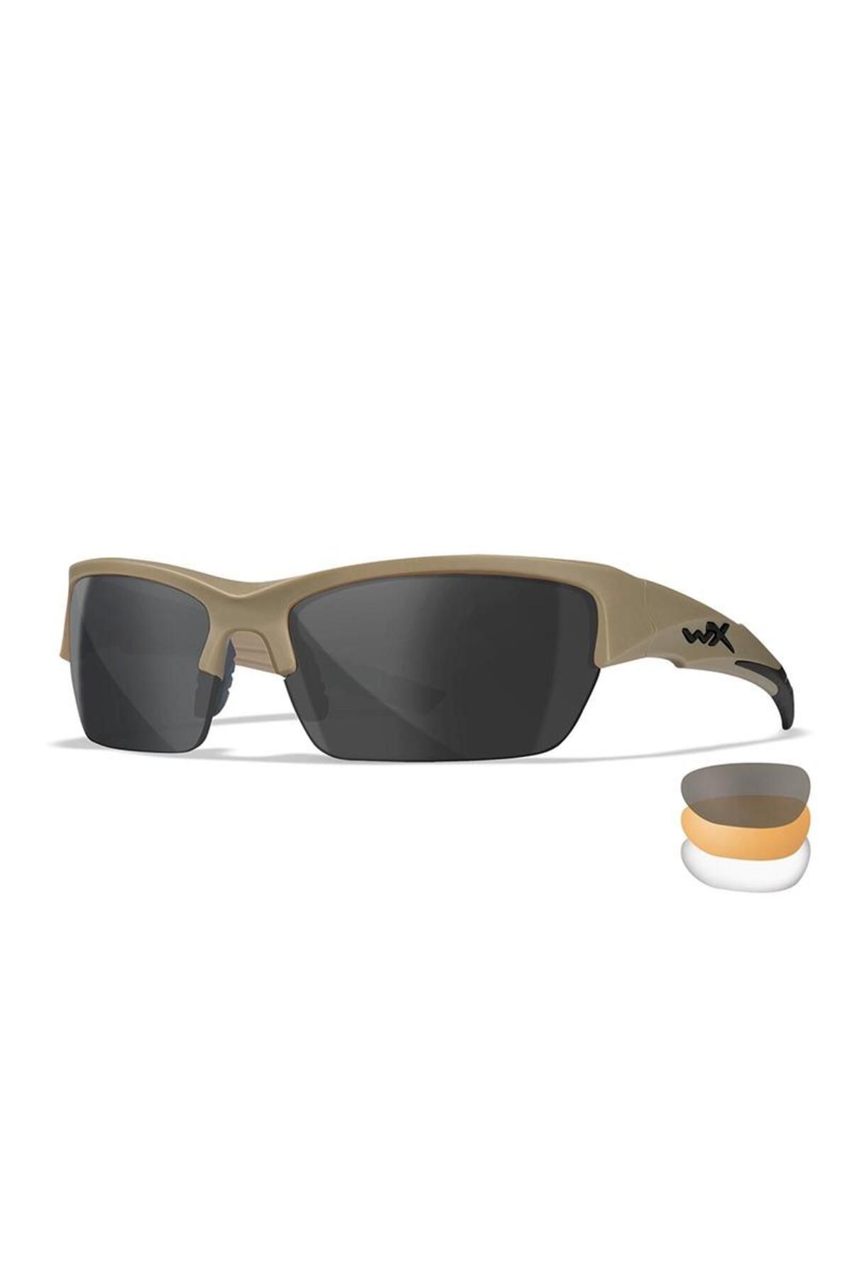 WILEY X VALOR 2.5 Balistik Gözlük (3 Lens)
