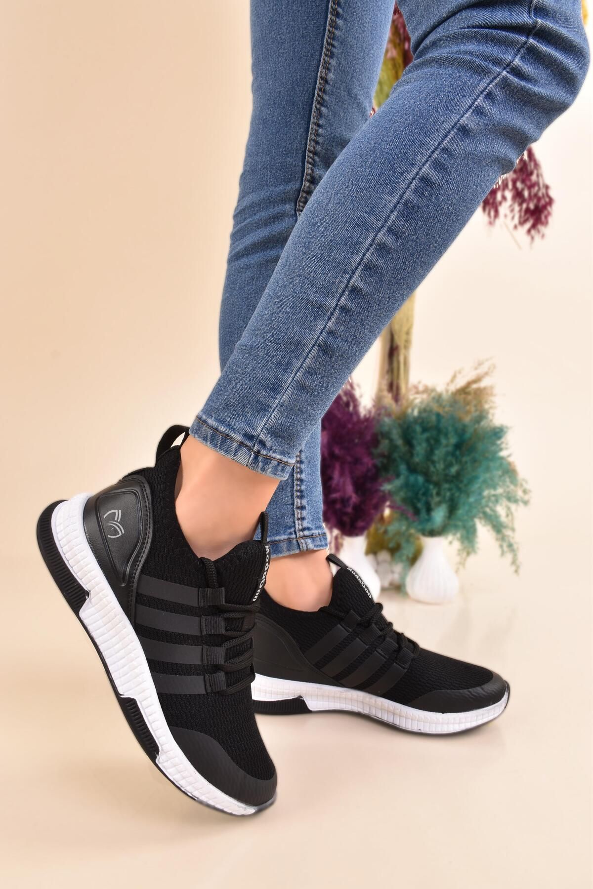 Peta Unisex Triko Spor Ayakkabı Sneaker