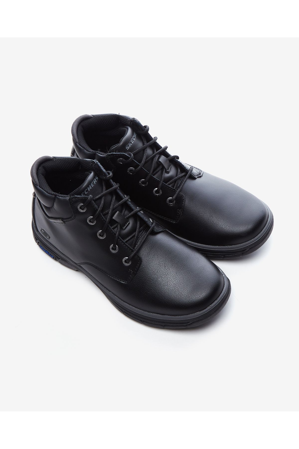 SKECHERS-Segment 2.0 - Brogden Men's Black Boots204394 Blk 6