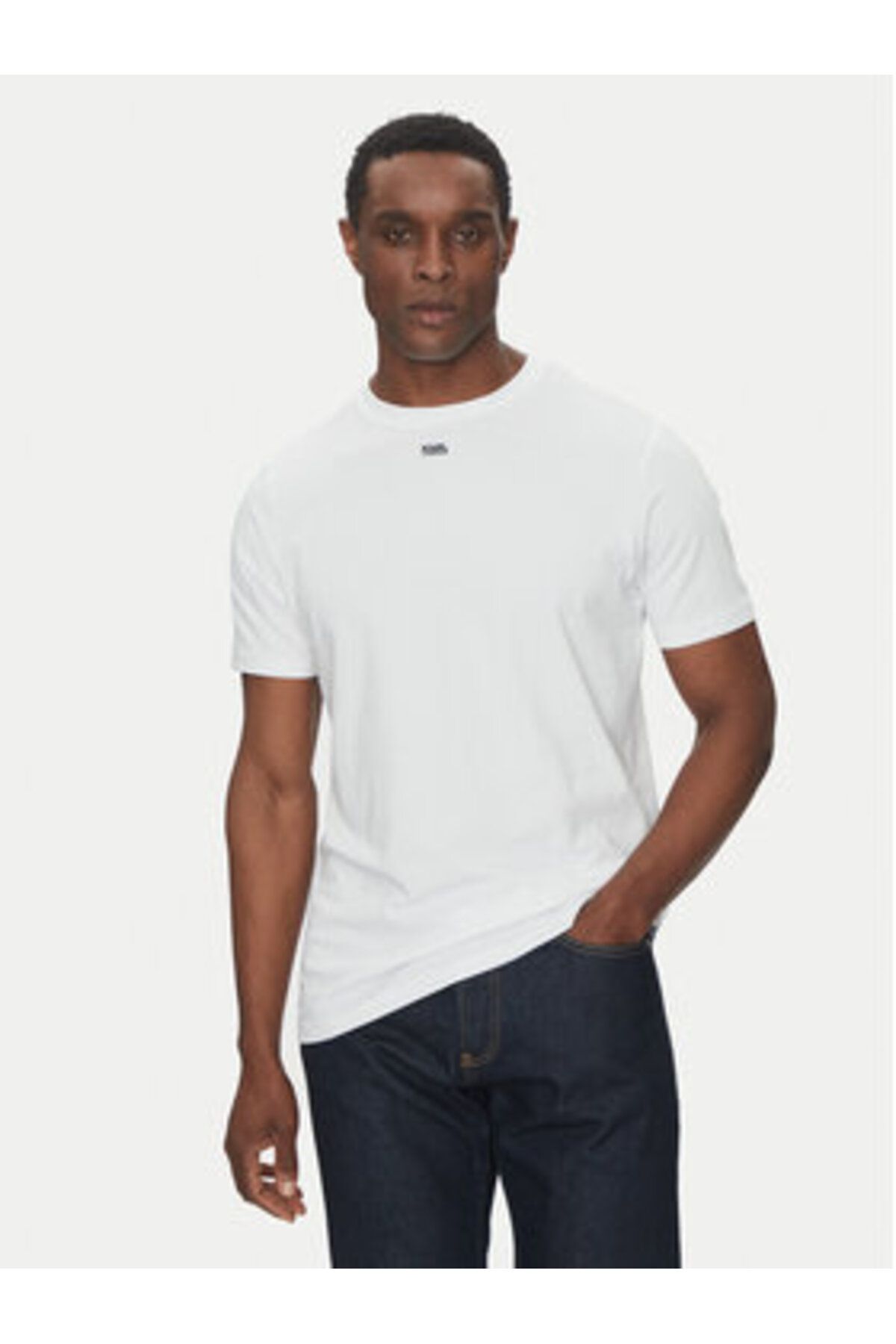 Karl Lagerfeld-Men's T-Shirt 755058 552235 White 3